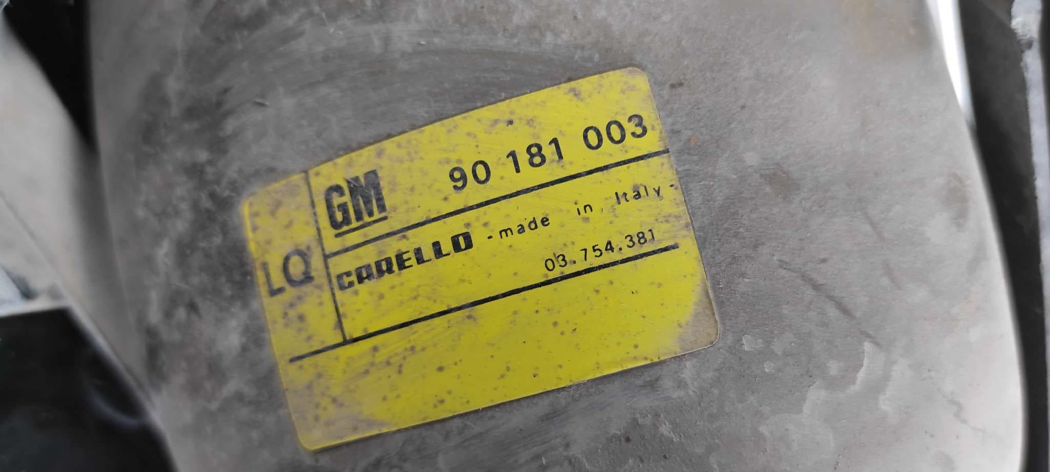 Recambio de FARO DERECHO para OPEL KADETT E Cup Lim. 16SV referencia OEM IAM 90181003   - GRIS 7