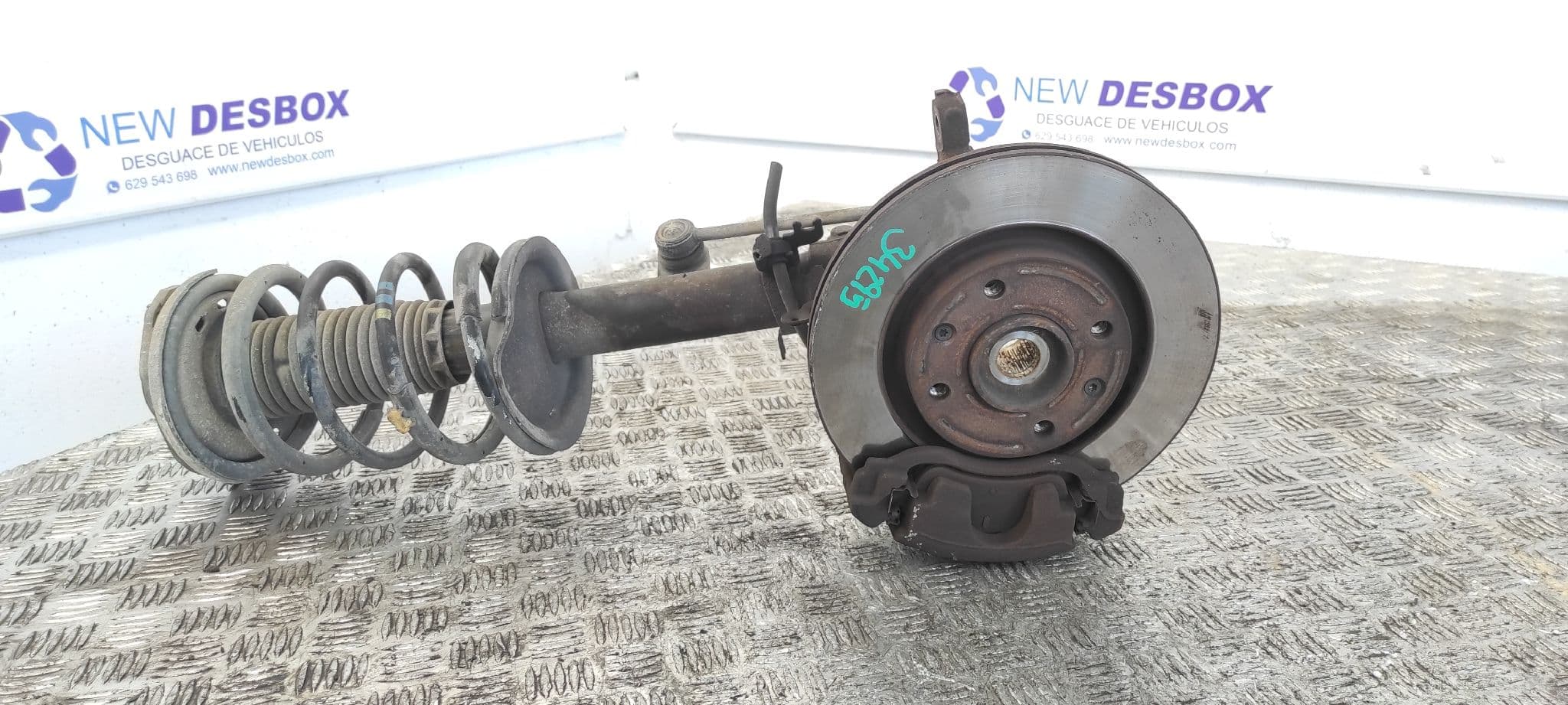 Recambio de MANGUETA DELANTERA IZQUIERDA para CITROEN BERLINGO CUADRO L1 9HW referencia OEM IAM    - BLANCO 5