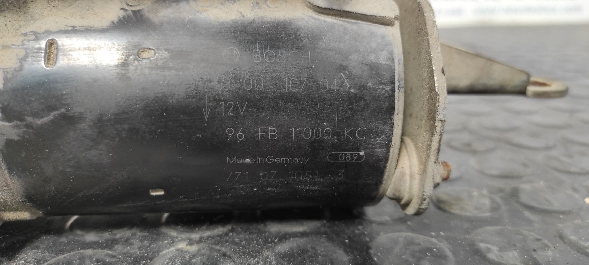 Recambio de MOTOR ARRANQUE para FORD PUMA (CCE) 1.7 16V CAT MHA referencia OEM IAM 96FB11000KC   - ROJO 4
