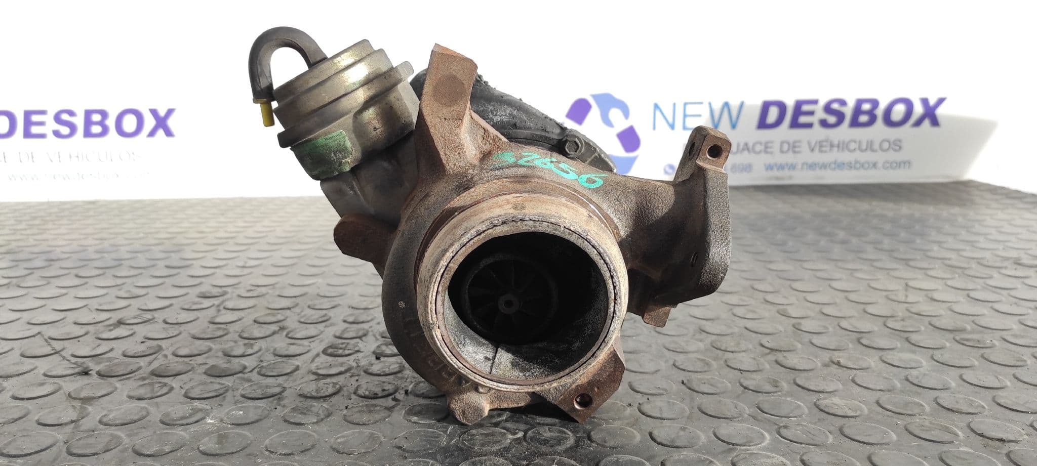Recambio de TURBOCOMPRESOR para MERCEDES-BENZ CLASE C (W203) BERLINA OM611962 referencia OEM IAM A6110960999   - GRIS 5