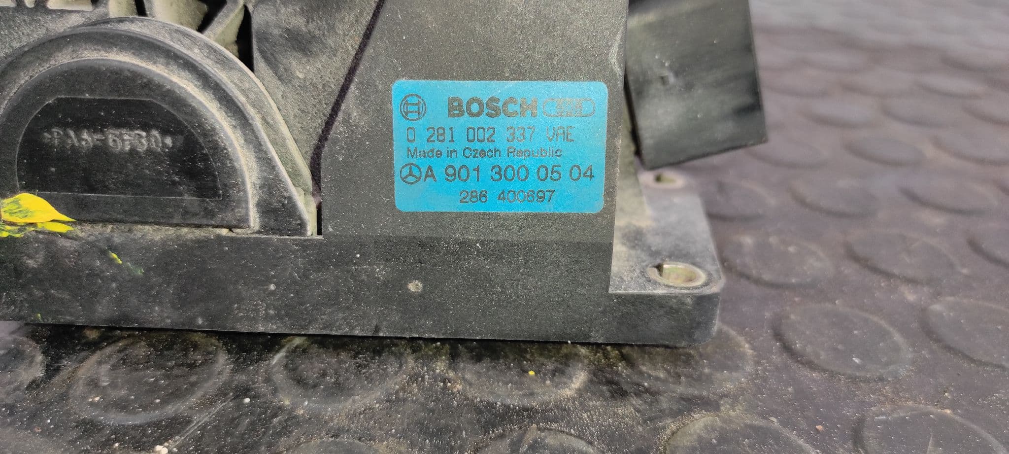 Recambio de POTENCIOMETRO PEDAL para MERCEDES-BENZ VITO (W638) CAJA CERRADA 2.2 16V CDI Turbodiesel CAT 611980 referencia OEM IAM A9013000504   - AMARILLO 2
