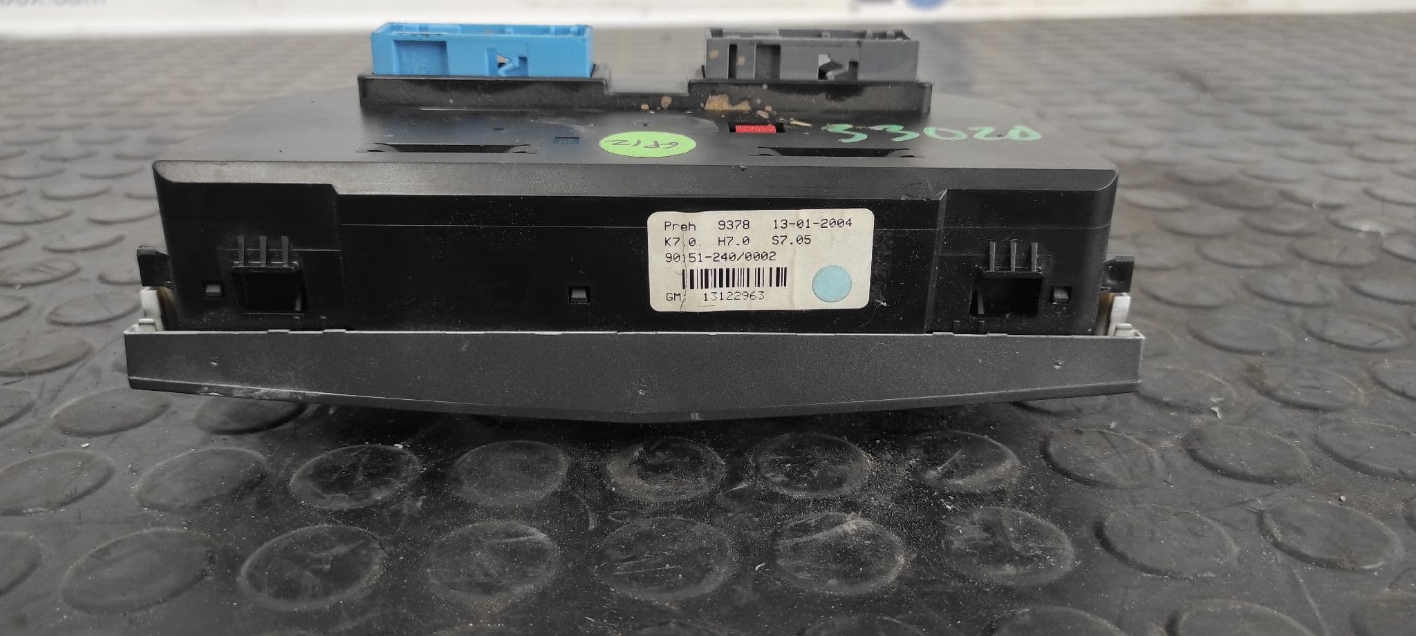 Recambio de MANDO CLIMATIZADOR para OPEL ASTRA H BERLINA Elegance Z17DTL referencia OEM IAM 13122963   - PLATA 2