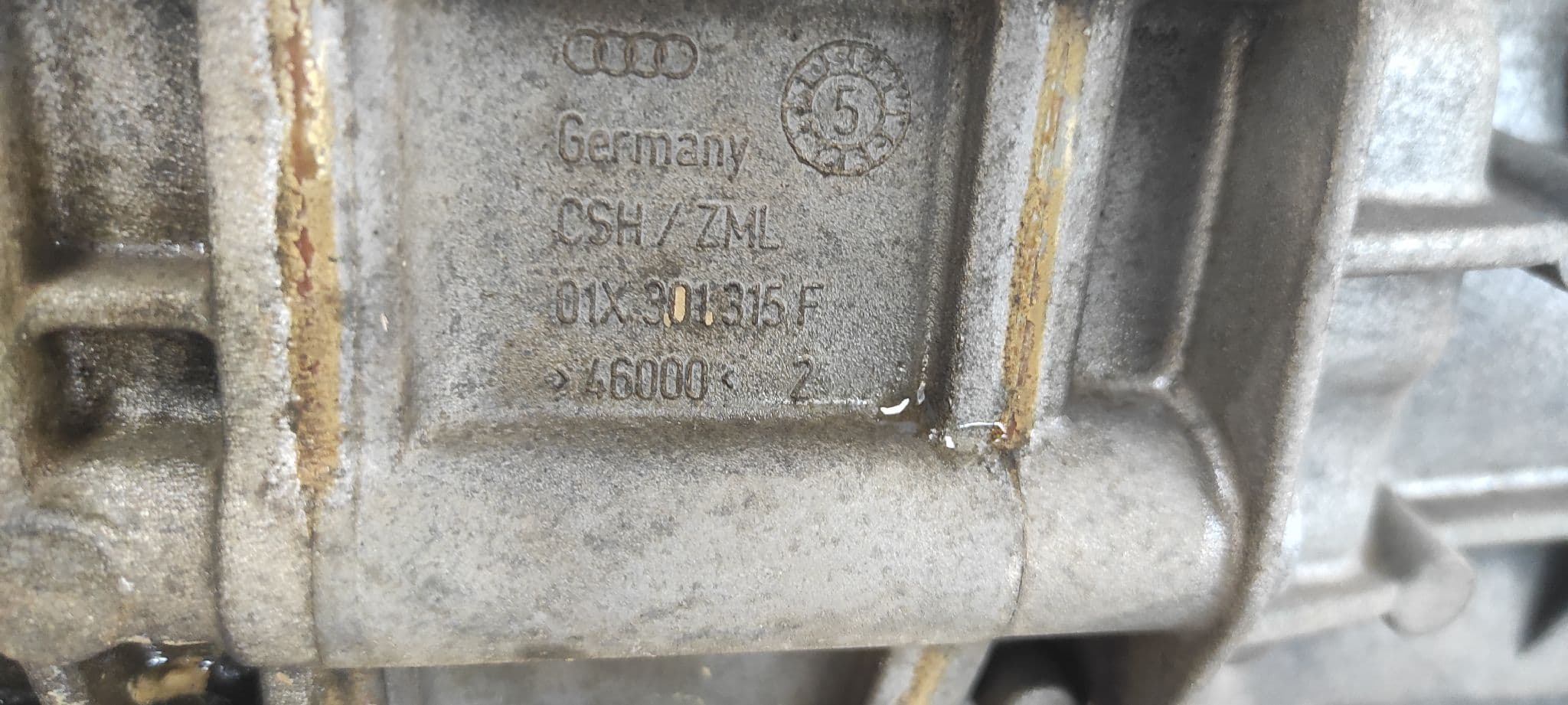 Recambio de CAJA CAMBIOS para AUDI A4 AVANT (8E) BRE referencia OEM IAM   HCF - BLANCO 5