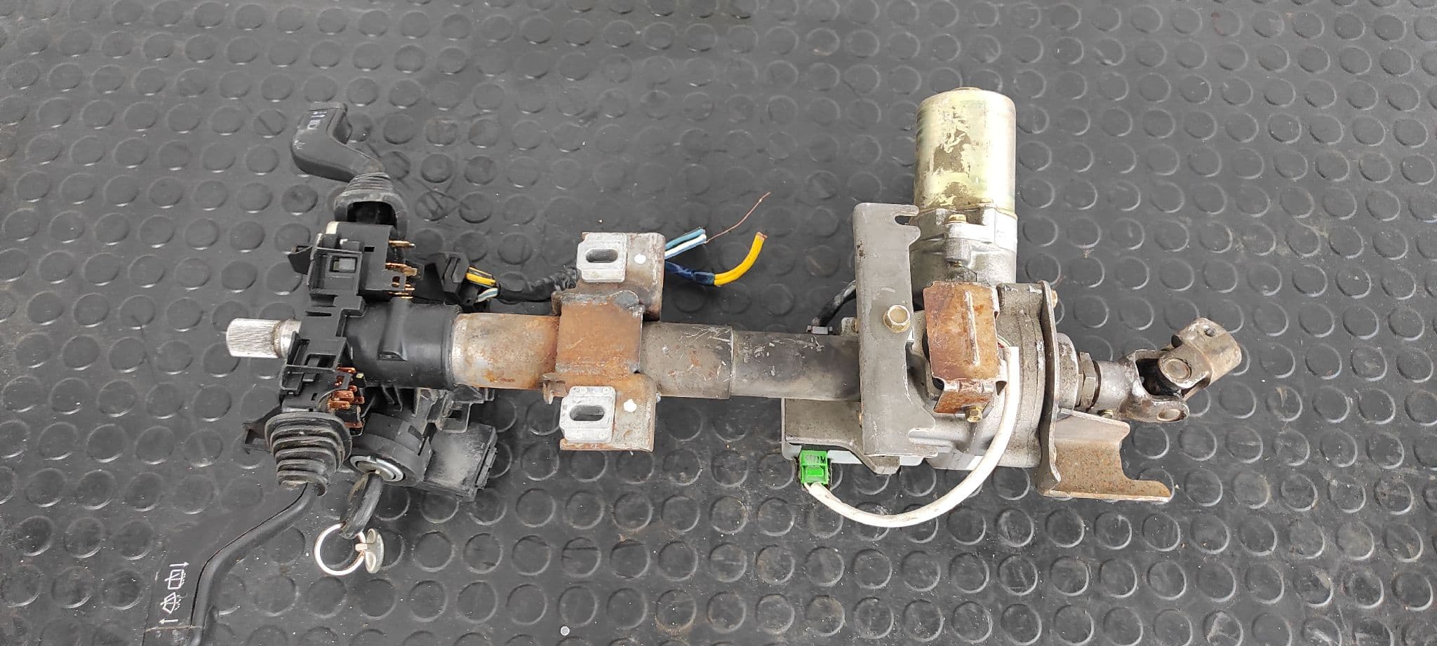 Recambio de COLUMNA DIRECCION para OPEL AGILA Básico Z12XE referencia OEM IAM 3872083E20   - GRIS PLATA 4