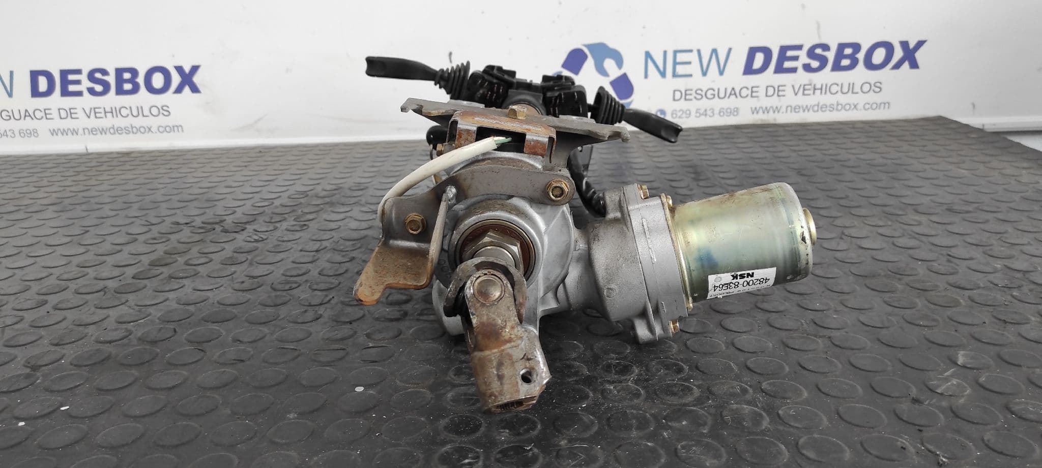 Recambio de COLUMNA DIRECCION para OPEL AGILA Básico Z12XE referencia OEM IAM 3872083E20   - GRIS PLATA 6