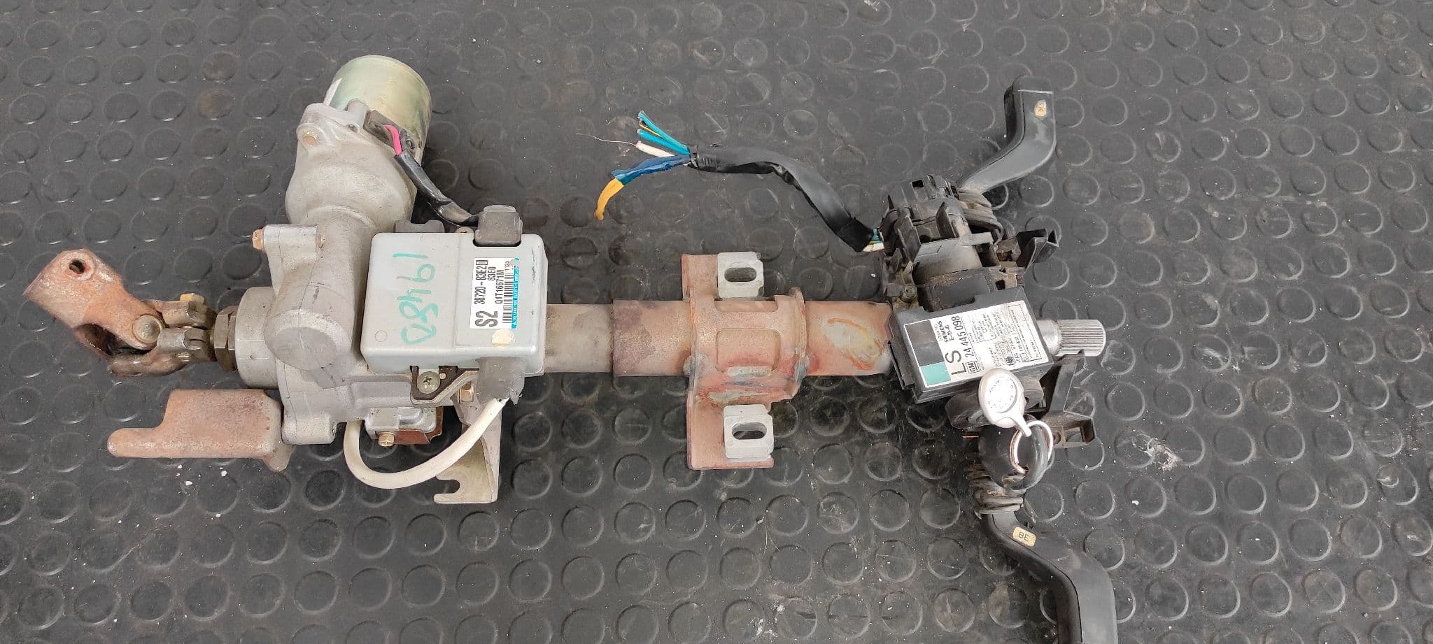 Recambio de COLUMNA DIRECCION para OPEL AGILA Básico Z12XE referencia OEM IAM 3872083E20   - GRIS PLATA 8