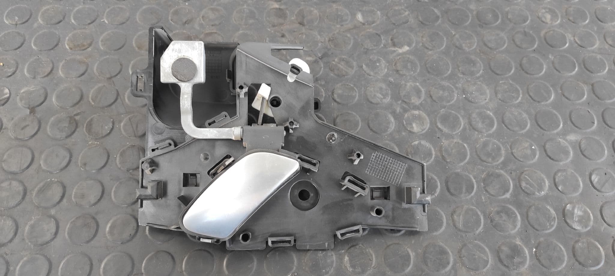 Recambio de MANETA INTERIOR TRASERA IZQUIERDA para CITROEN C5 BERLINA 2.0 HDi CAT (RHY / DW10TD) RHYDW10TD referencia OEM IAM 9649218977   - ROJO