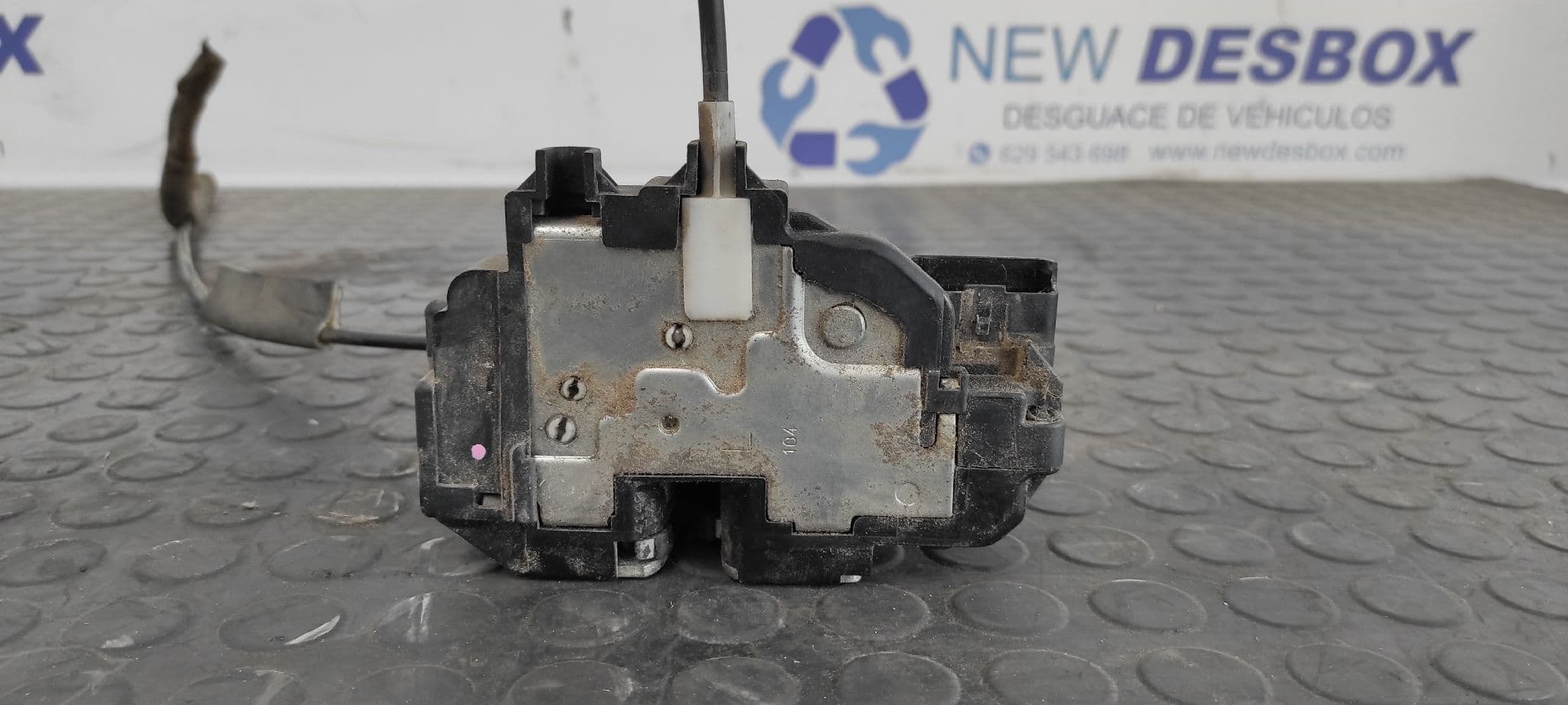 Recambio de CERRADURA PUERTA DELANTERA IZQUIERDA para NISSAN MICRA (K12E) Acenta K9K referencia OEM IAM    - BLANCO 4