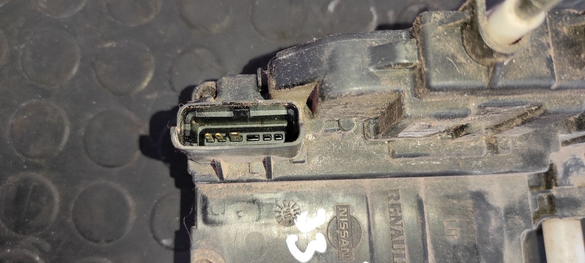 Recambio de CERRADURA PUERTA DELANTERA IZQUIERDA para NISSAN MICRA (K12E) Acenta K9K referencia OEM IAM    - BLANCO 2