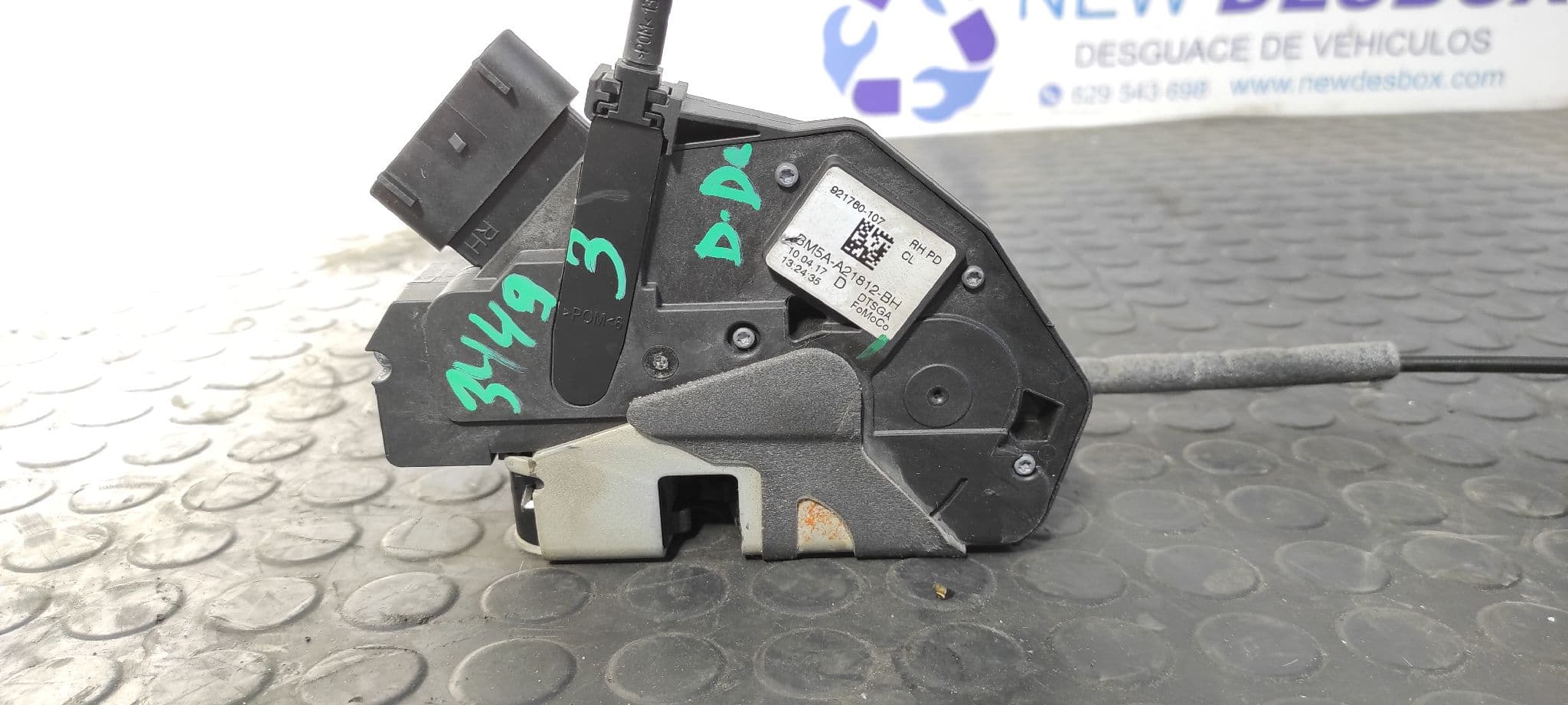 Recambio de CERRADURA PUERTA DELANTERA DERECHA para FORD FOCUS TURN. XWDD referencia OEM IAM BM5AA21812BH   - AZUL 2