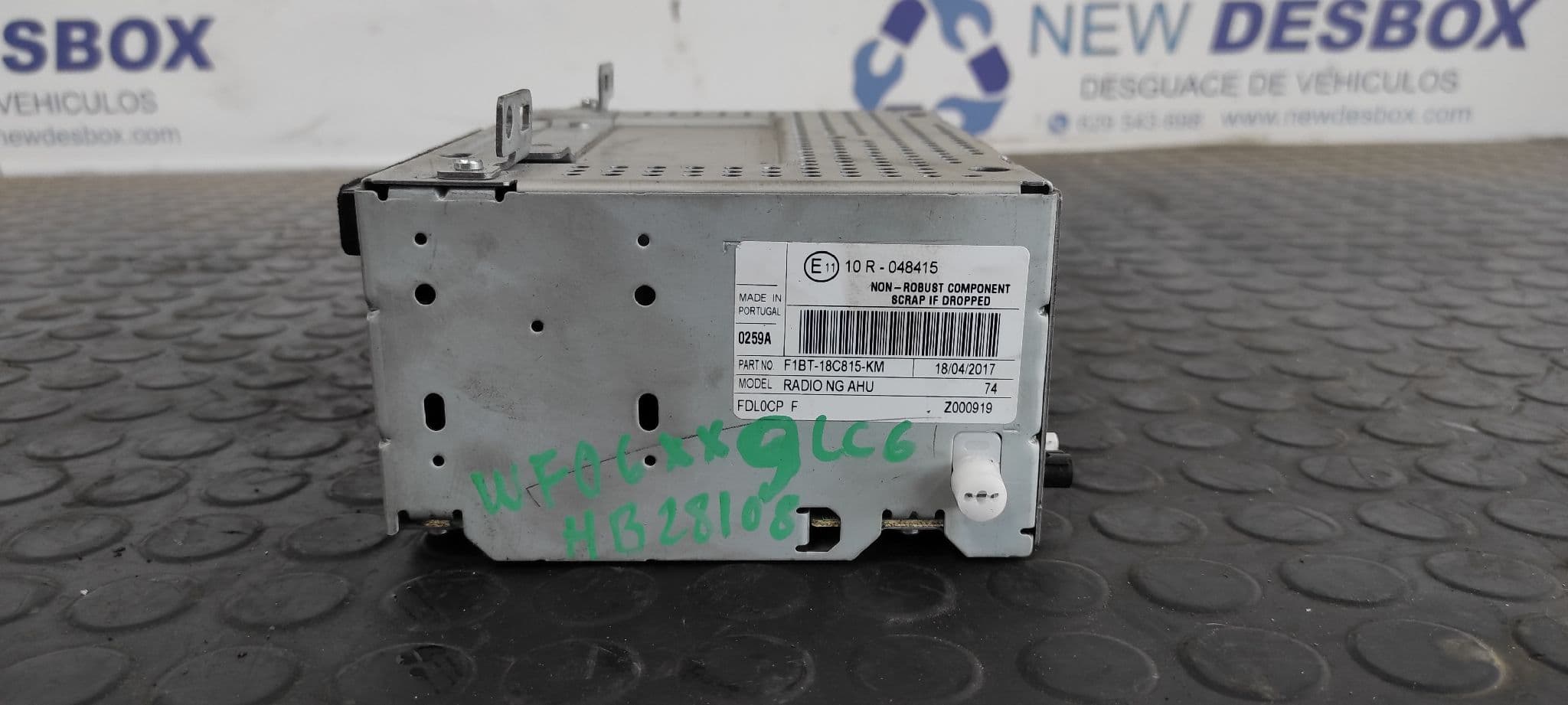 Recambio de SISTEMA NAVEGACION GPS para FORD FOCUS TURN. XWDD referencia OEM IAM F1BT18C815KM   - AZUL 4