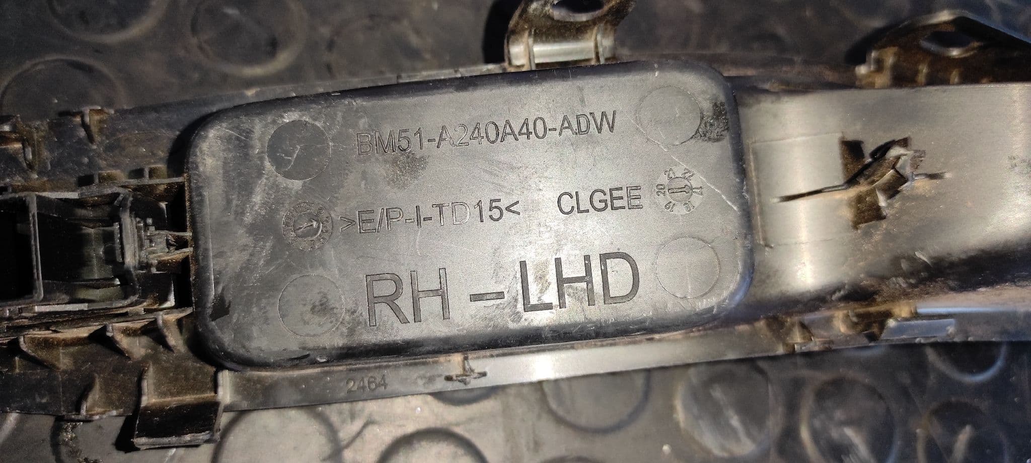 Recambio de MANDO ELEVALUNAS DELANTERO DERECHO para FORD FOCUS TURN. Titanium XWDD referencia OEM IAM BM51A240A40ADW   - AZUL 3