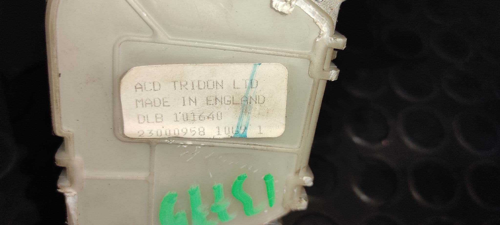 Recambio de MOTOR LIMPIA TRASERO para LAND ROVER DISCOVERY (LT) 2.5 Turbodiesel 10DP referencia OEM IAM 23000958   - VERDE 2
