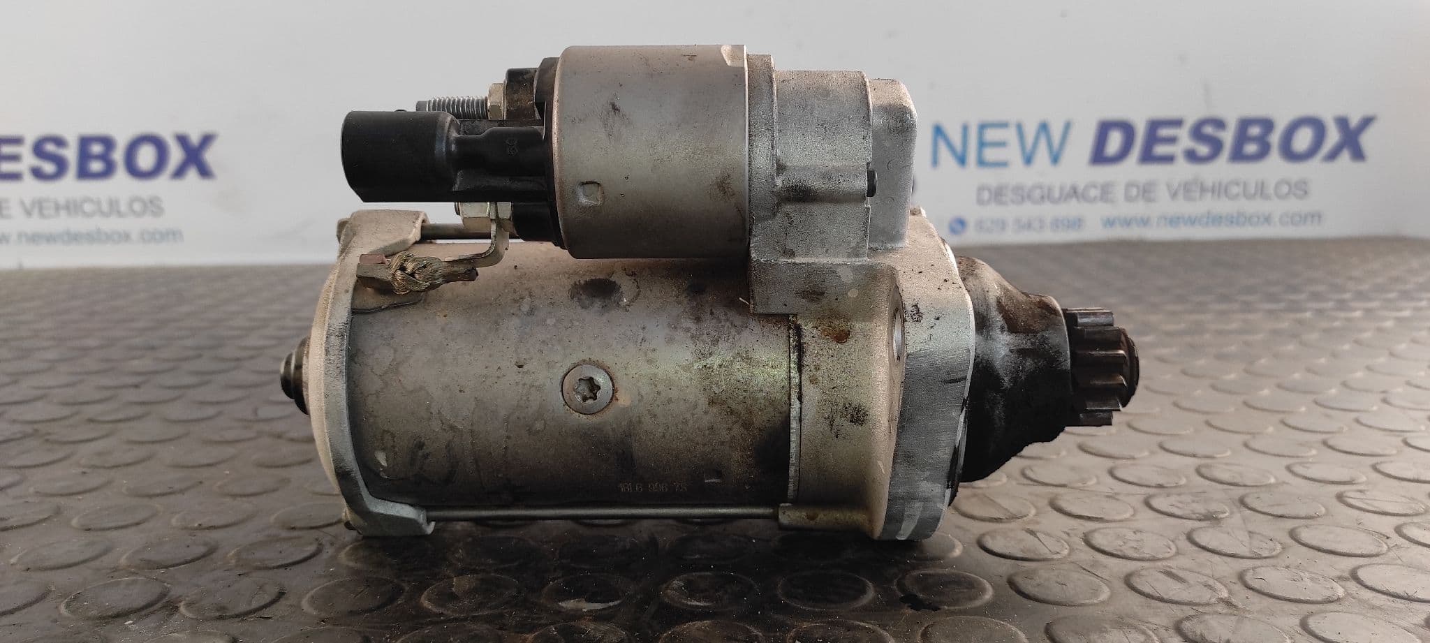 Recambio de MOTOR ARRANQUE para SEAT IBIZA SC (6P5) FR Crono CUT referencia OEM IAM 02Z911021K   - BLANCO 6
