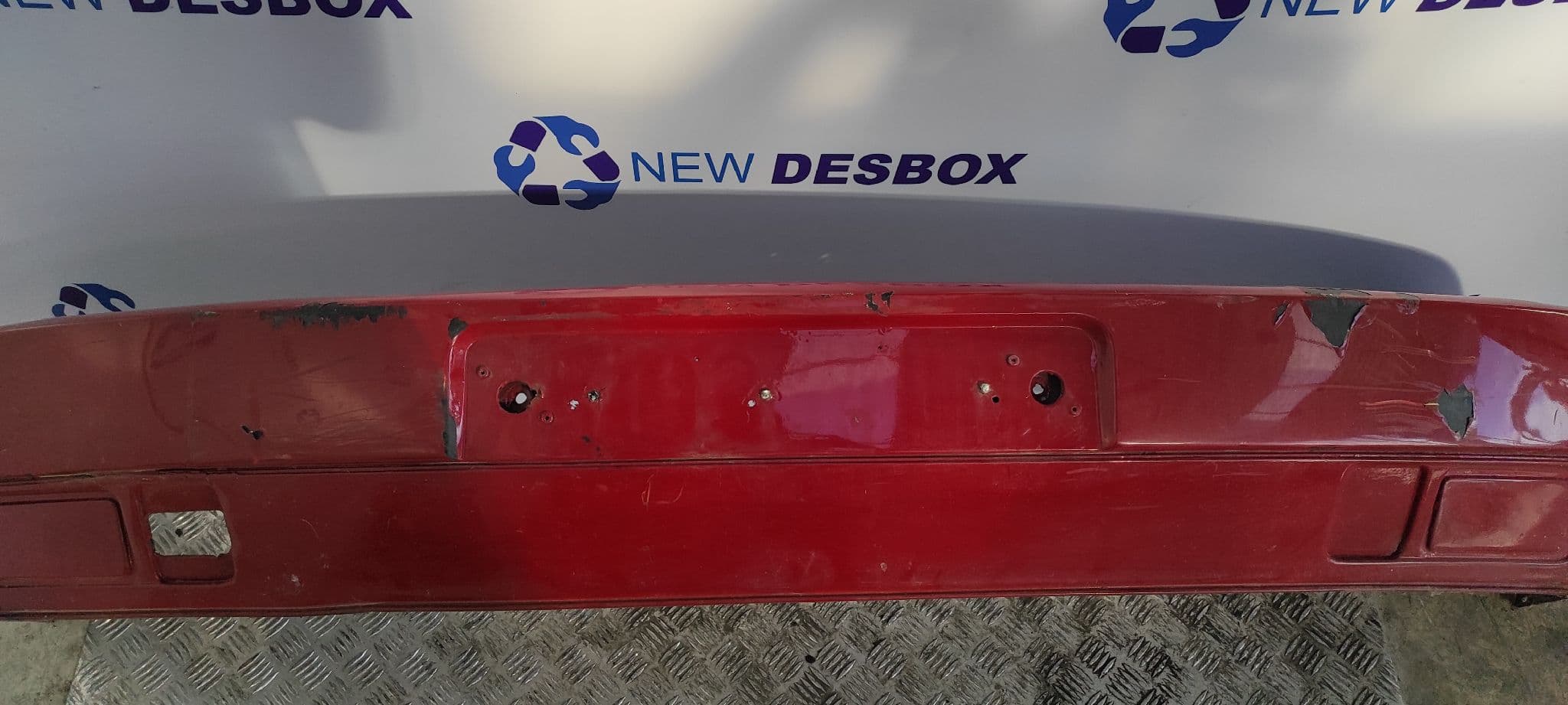 Recambio de PARAGOLPES DELANTERO para VOLKSWAGEN T4 TRANSPORTER/FURGONETA (MOD. 1991) 1X referencia OEM IAM    - ROJO 8