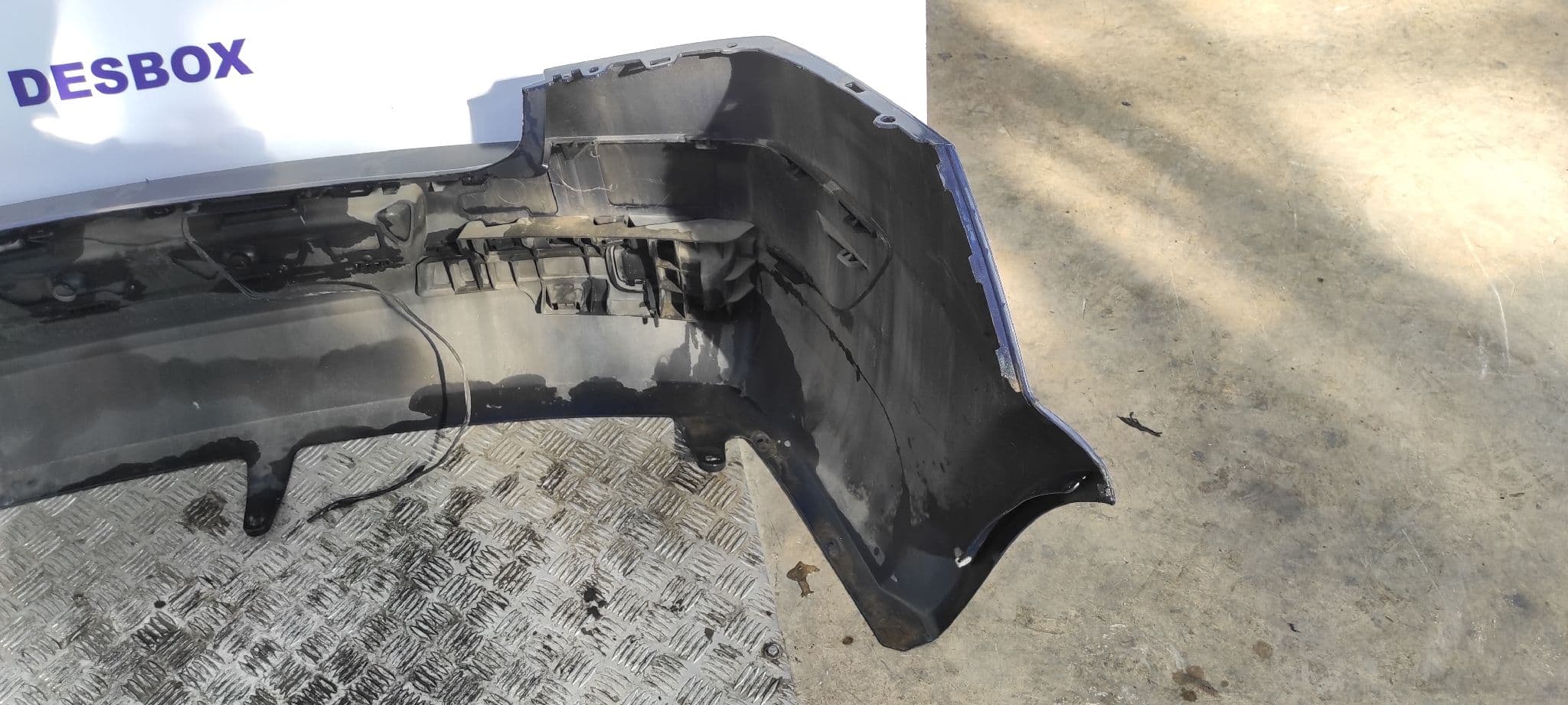 Recambio de PARAGOLPES TRASERO para RENAULT MEGANE II BERLINA 3P K9KD7 referencia OEM IAM    - BLANCO 4