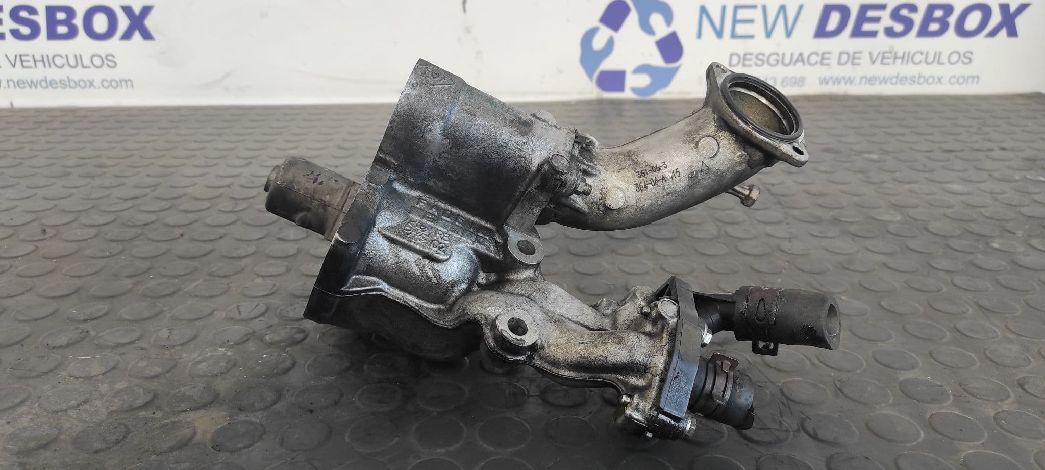 Recambio de VALVULA EGR para RENAULT SCENIC II K9K P7 referencia OEM IAM    - BLANCO 6