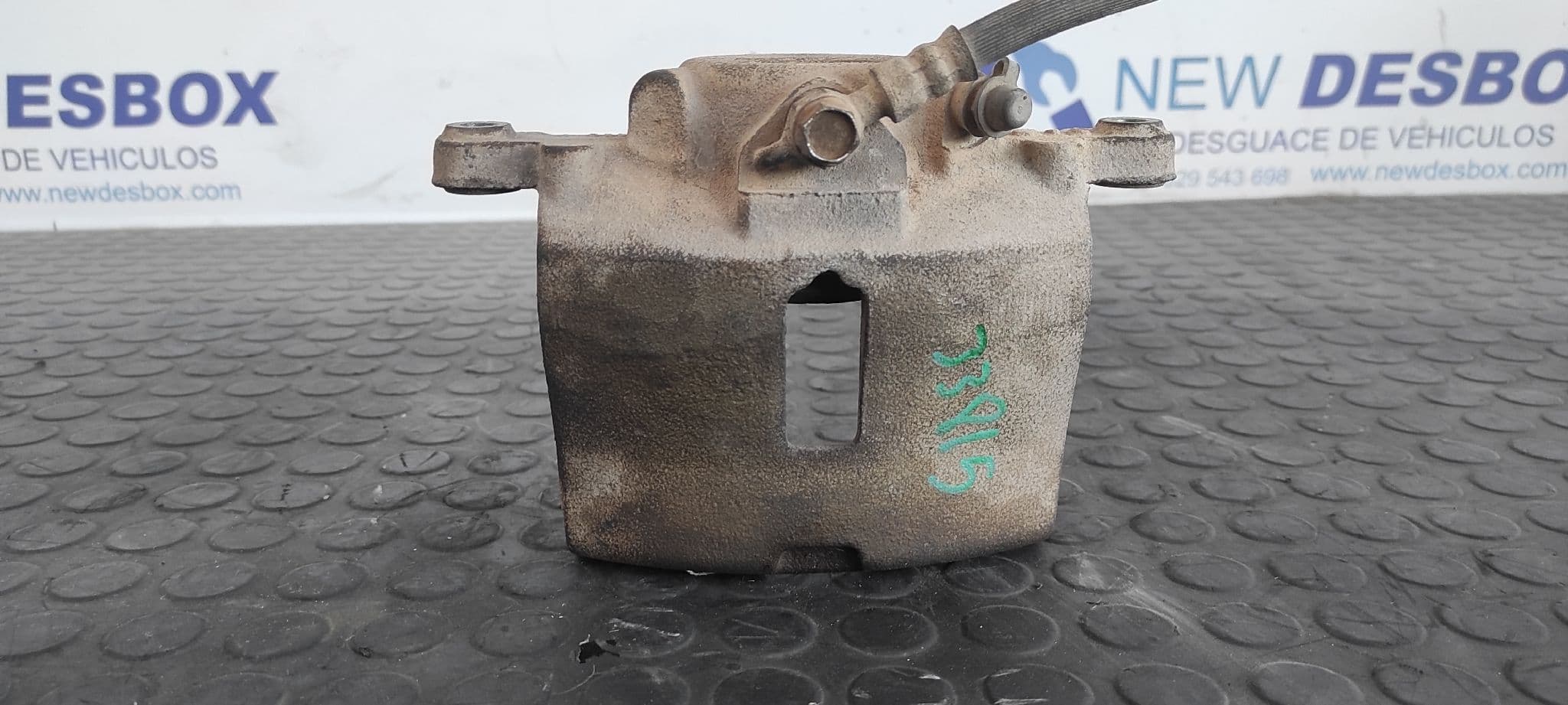 Recambio de PINZA DE FRENO DELANTERA DERECHA para FORD RANGER (ER) 2.5 12V TD CAT WLT referencia OEM IAM 9G08   - VERDE