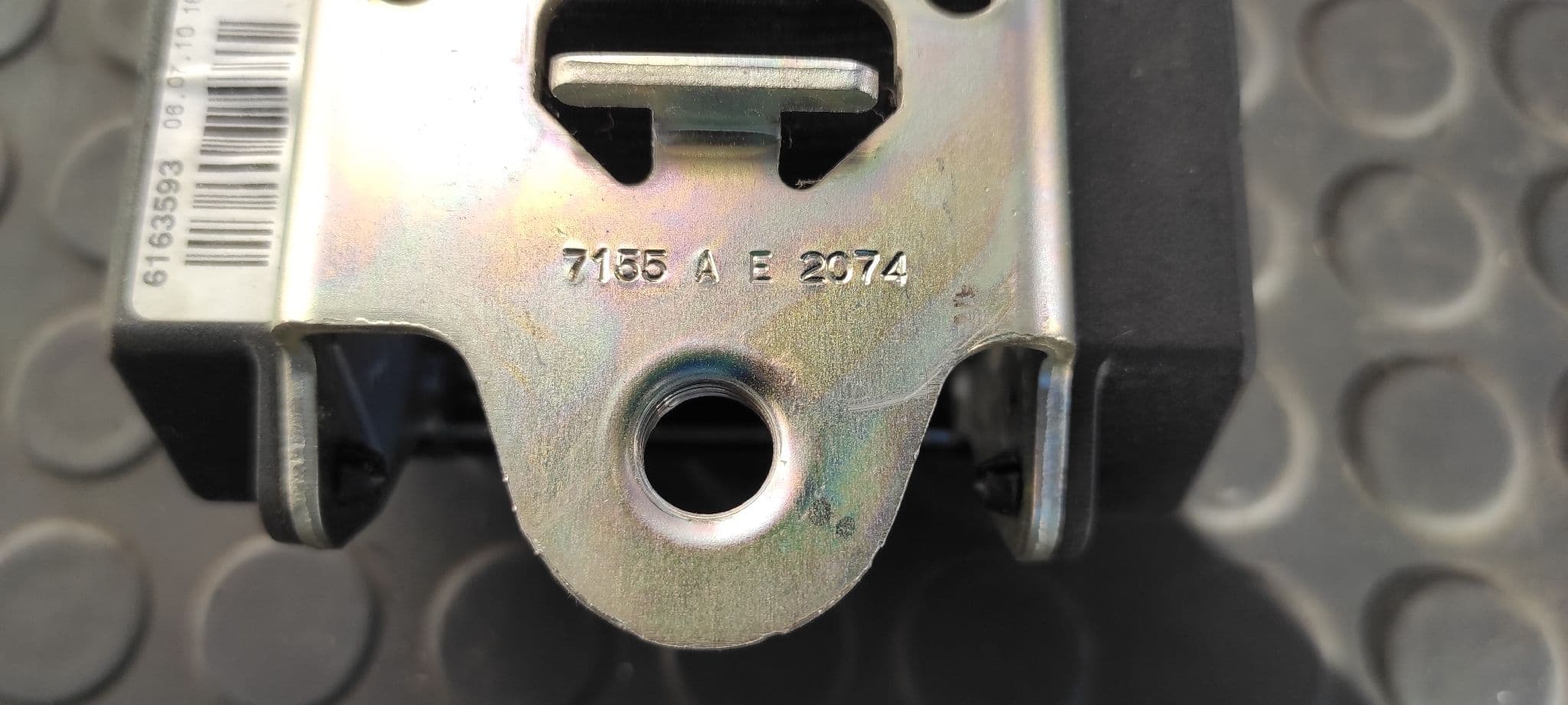 Recambio de CINTURON TRASERO DERECHO para SEAT EXEO ST (3R5)(2009>) 2.0 TDI CAGA referencia OEM IAM 3R0857805   - NEGRO 6
