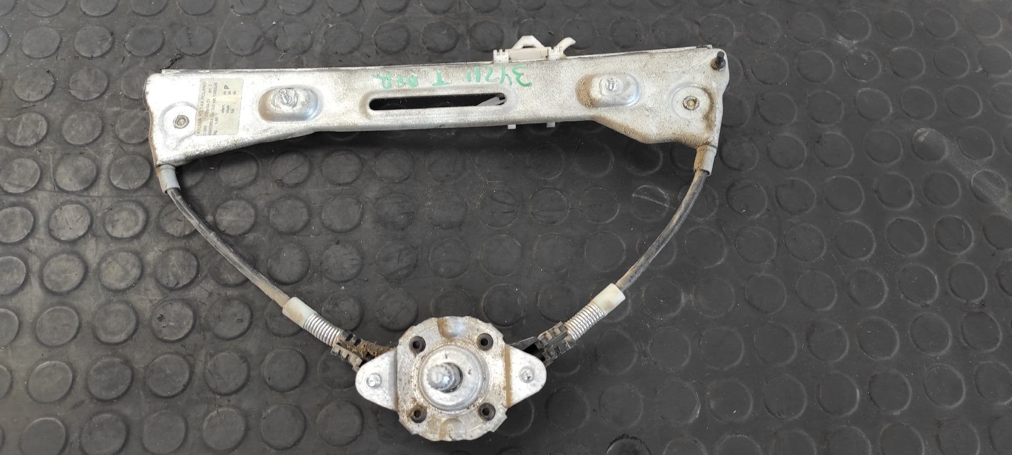 Recambio de ELEVALUNAS TRASERO DERECHO para FIAT PANDA (169) 1.3 16V JTD Dynamic 188A8000 referencia OEM IAM 46803653   - BLANCO