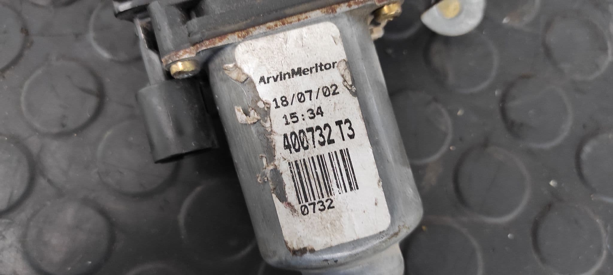 Recambio de ELEVALUNAS DELANTERO DERECHO para RENAULT CLIO I FASE I+II (B/C57) 1.2 Alize DF7 D7 referencia OEM IAM 400732 T3   - BLANCO 6