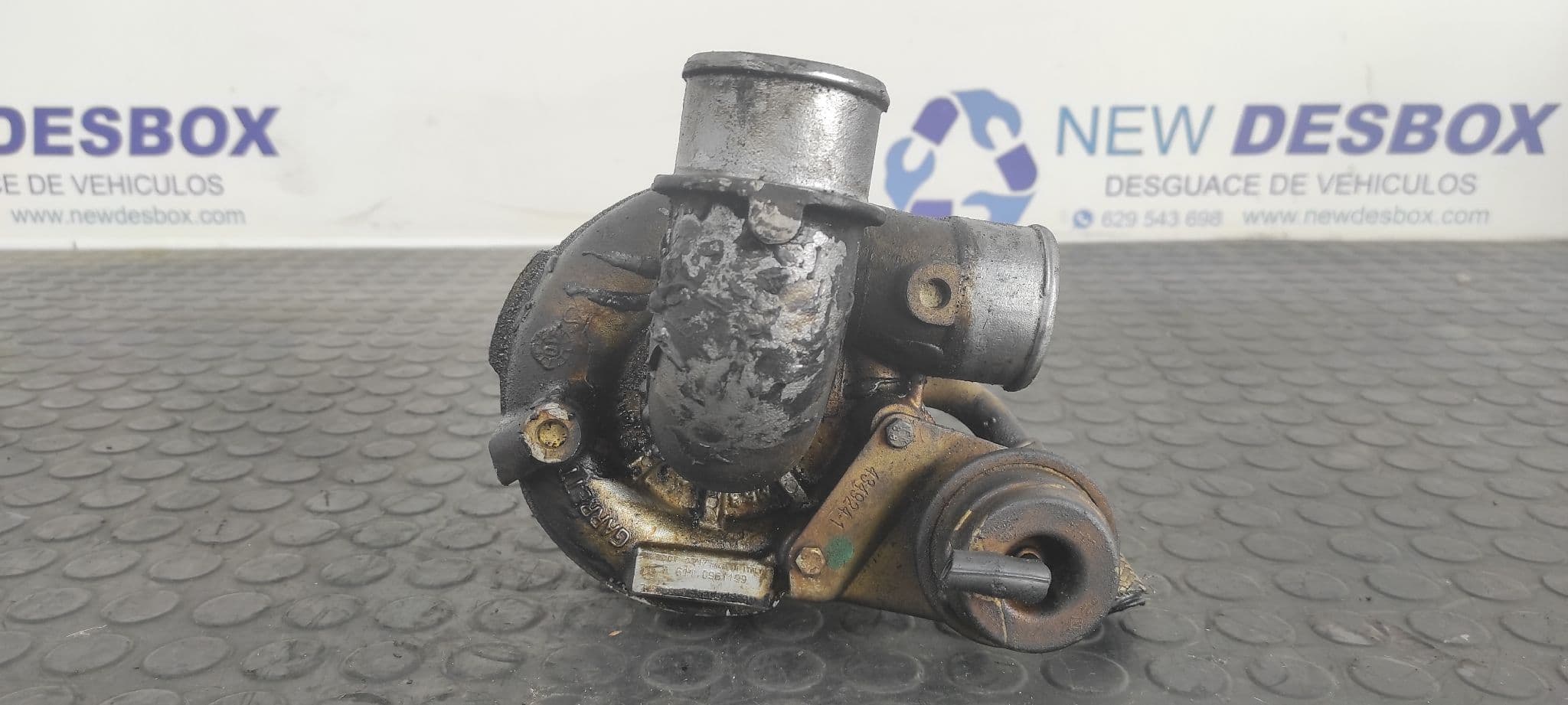 Recambio de TURBOCOMPRESOR para MERCEDES-BENZ VITO (W638) COMBI 108 CDI    (638.194) 611980 referencia OEM IAM A6110961199   - BLANCO