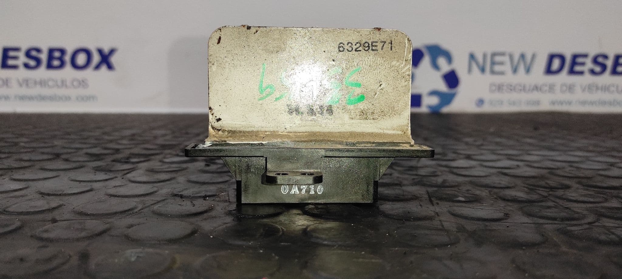 Recambio de RESISTENCIA CALEFACCION para NISSAN TERRANO/TERRANO.II (R20) 2.7 Turbodiesel TD27E referencia OEM IAM 6329E71   - VERDE