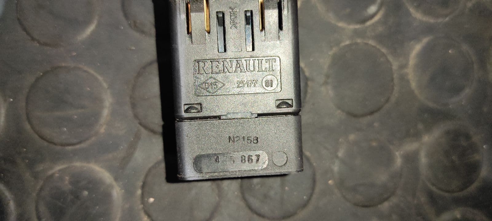 Recambio de WARNING para RENAULT MEGANE I COUPE FASE 2 (DA..) 1.6 16V Expression referencia OEM IAM    - NEGRO 5