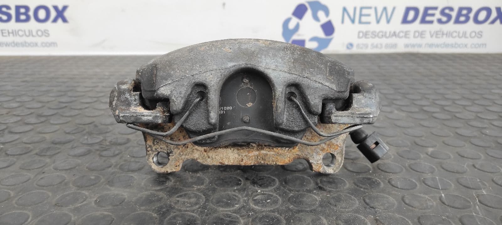 Recambio de PINZA DE FRENO DELANTERA IZQUIERDA para AUDI A3 (8P) BKD referencia OEM IAM 1K0615123M   - NEGRO 5