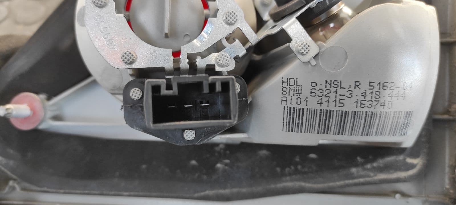 Recambio de PILOTO PORTON DERECHO para BMW X3 (E83) 204D4D referencia OEM IAM 63213418444   - NEGRO 5