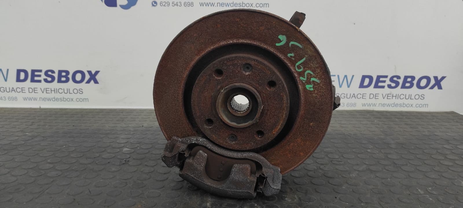 Recambio de MANGUETA DELANTERA DERECHA para CITROEN BERLINGO CUADRO L1 9HW referencia OEM IAM    - BLANCO 3