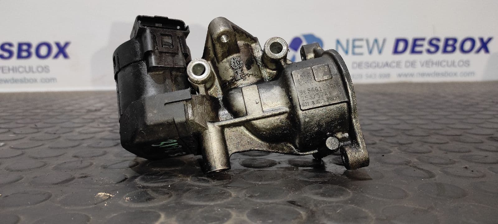 Recambio de VALVULA EGR para PEUGEOT 407 RHRDW10BTED4 referencia OEM IAM 9656612380   - GRIS