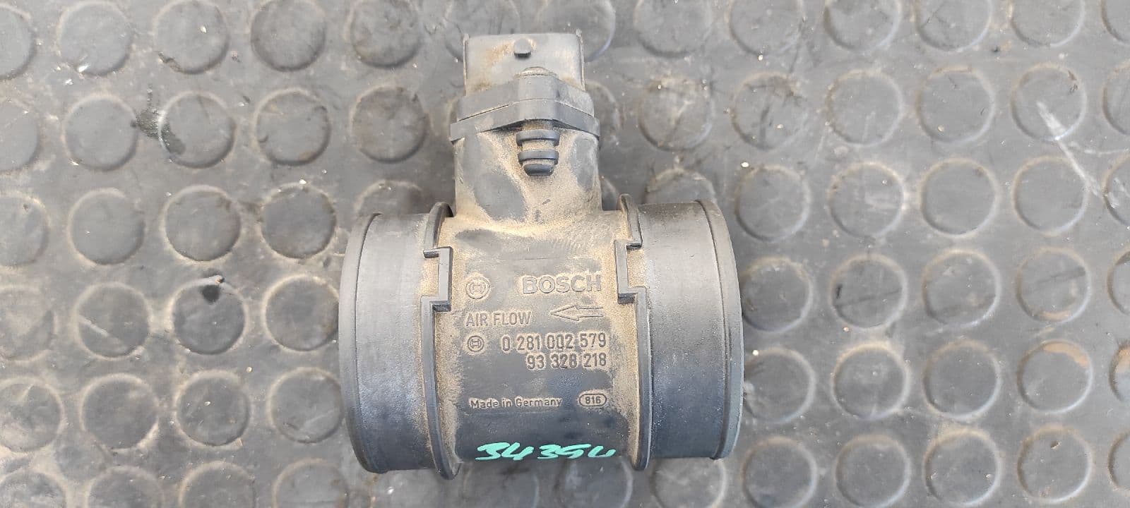 Recambio de CAUDALIMETRO para OPEL MERIVA Cosmo Y17DT referencia OEM IAM 93328218   - BLANCO