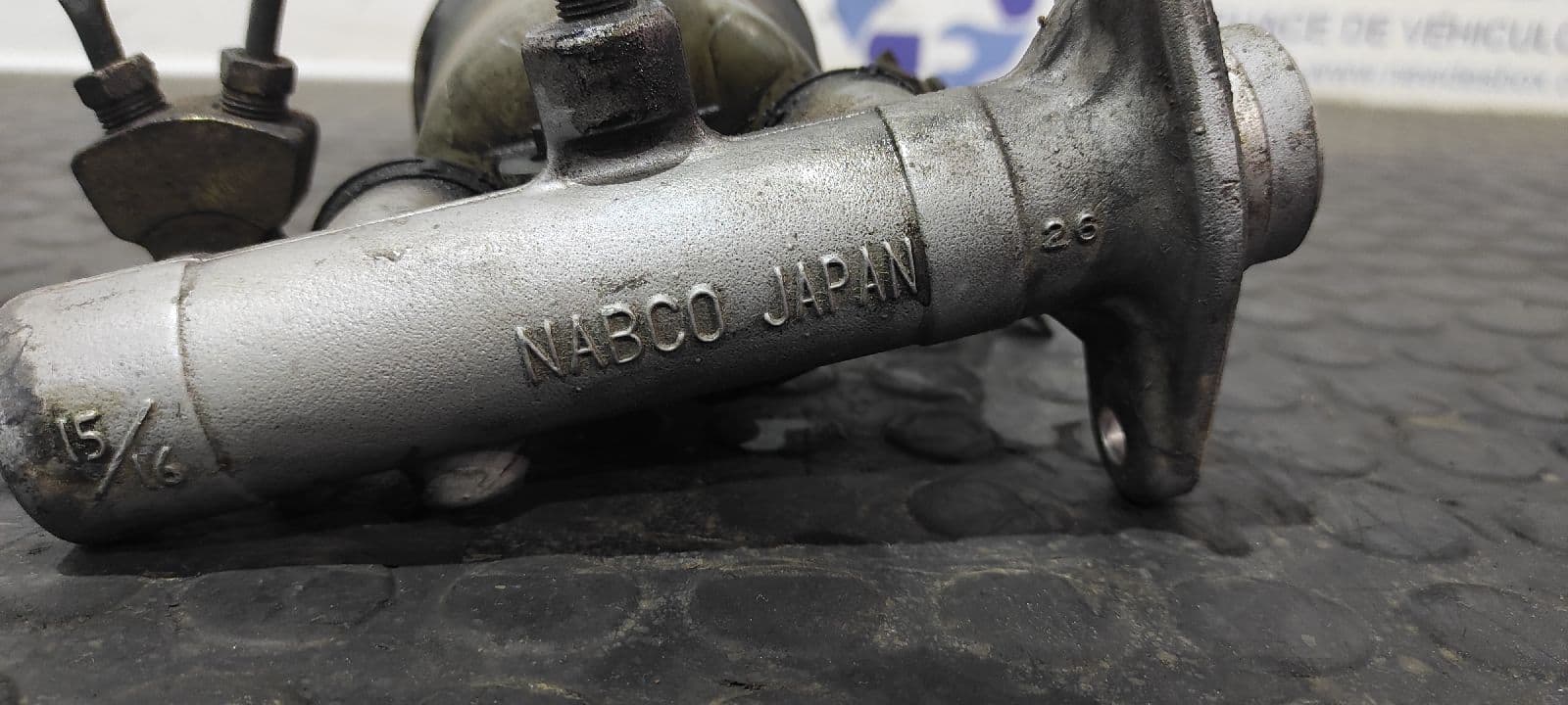 Recambio de BOMBA FRENO para MITSUBISHI L 200 (K34T) 2.5 Turbodiesel 4D56 referencia OEM IAM NABCO JAPAN V22   - ROJO 5