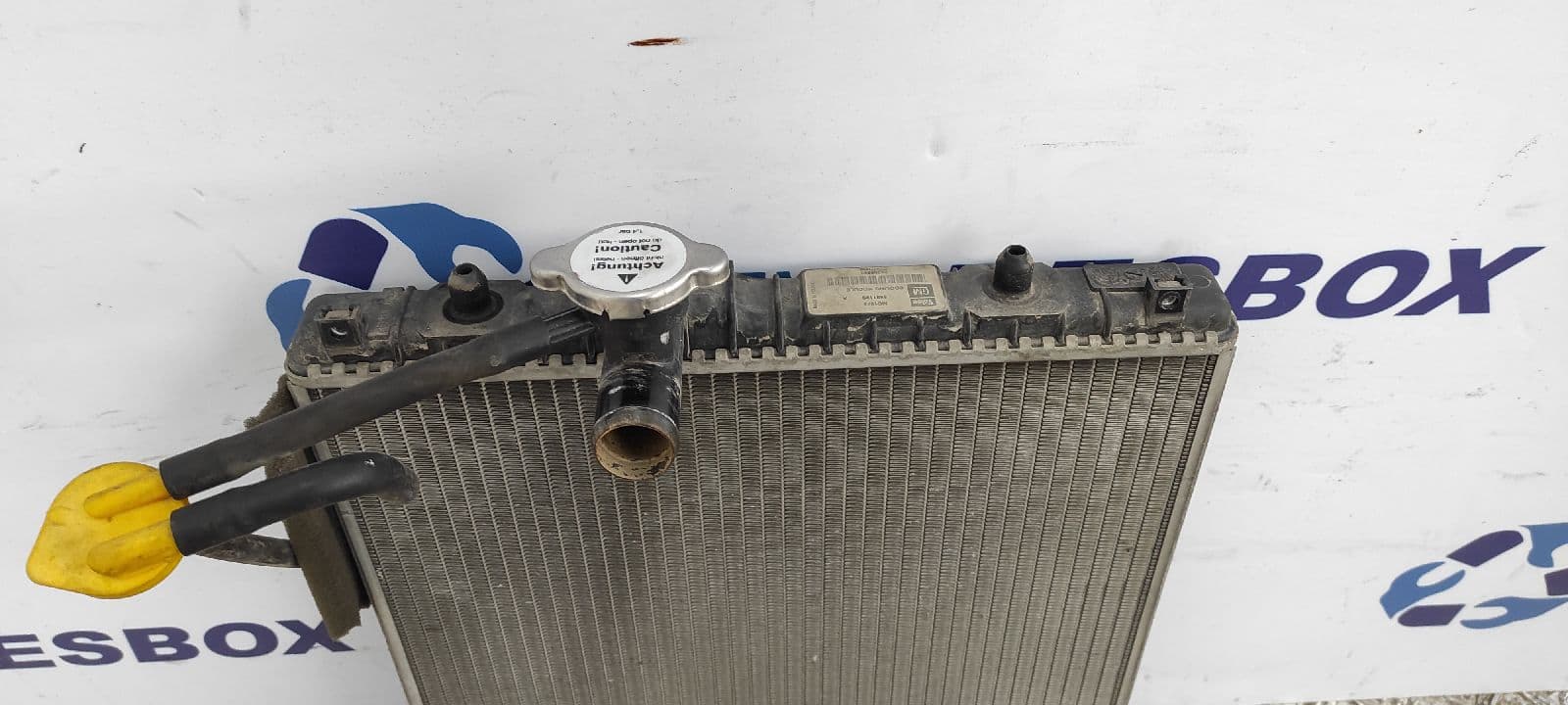 Recambio de RADIADOR AGUA para OPEL AGILA 1.2 16V CAT (Z 12 XE / LW4) Z12XE referencia OEM IAM 868119S   - PLATA 5