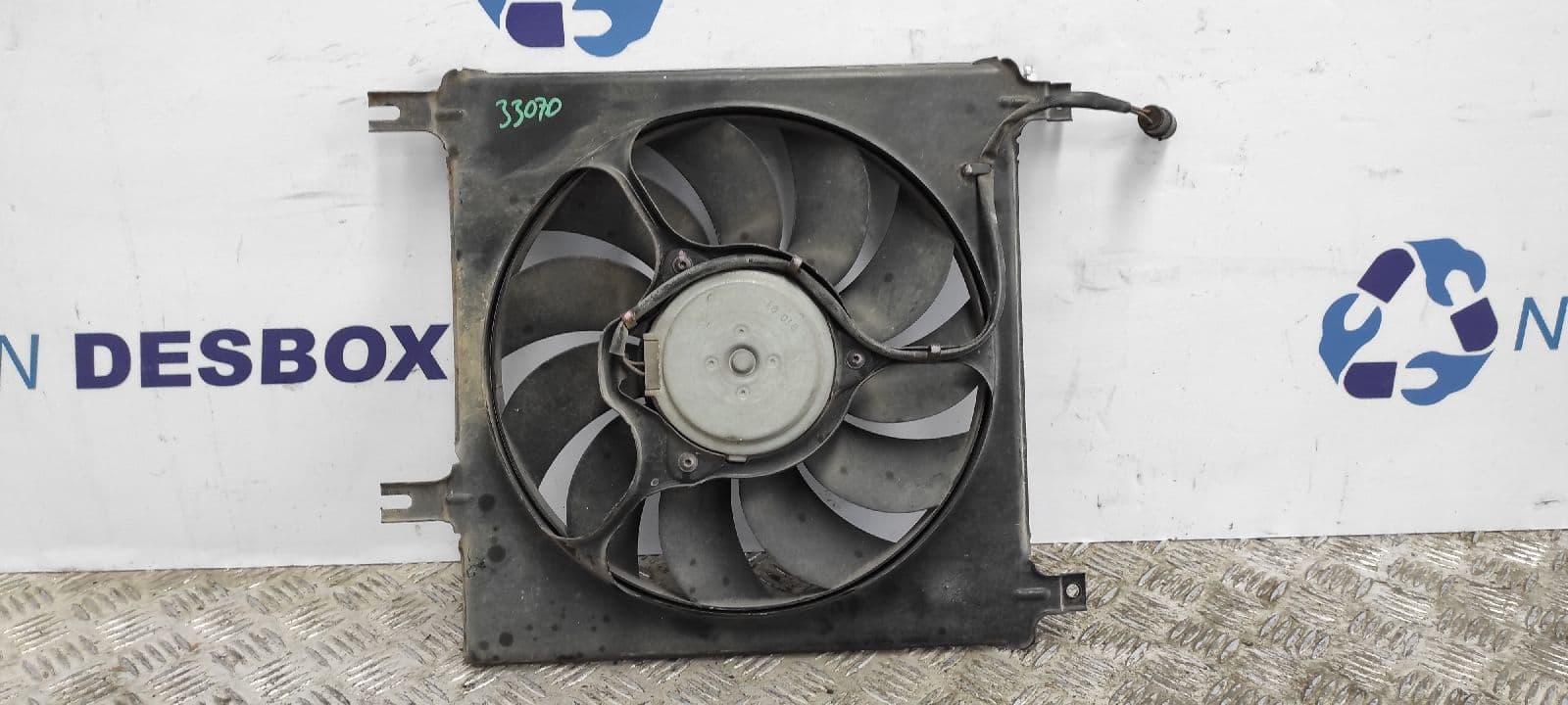 Recambio de ELECTROVENTILADOR para OPEL AGILA 1.2 16V CAT (Z 12 XE / LW4) Z12XE referencia OEM IAM 866615E   - PLATA