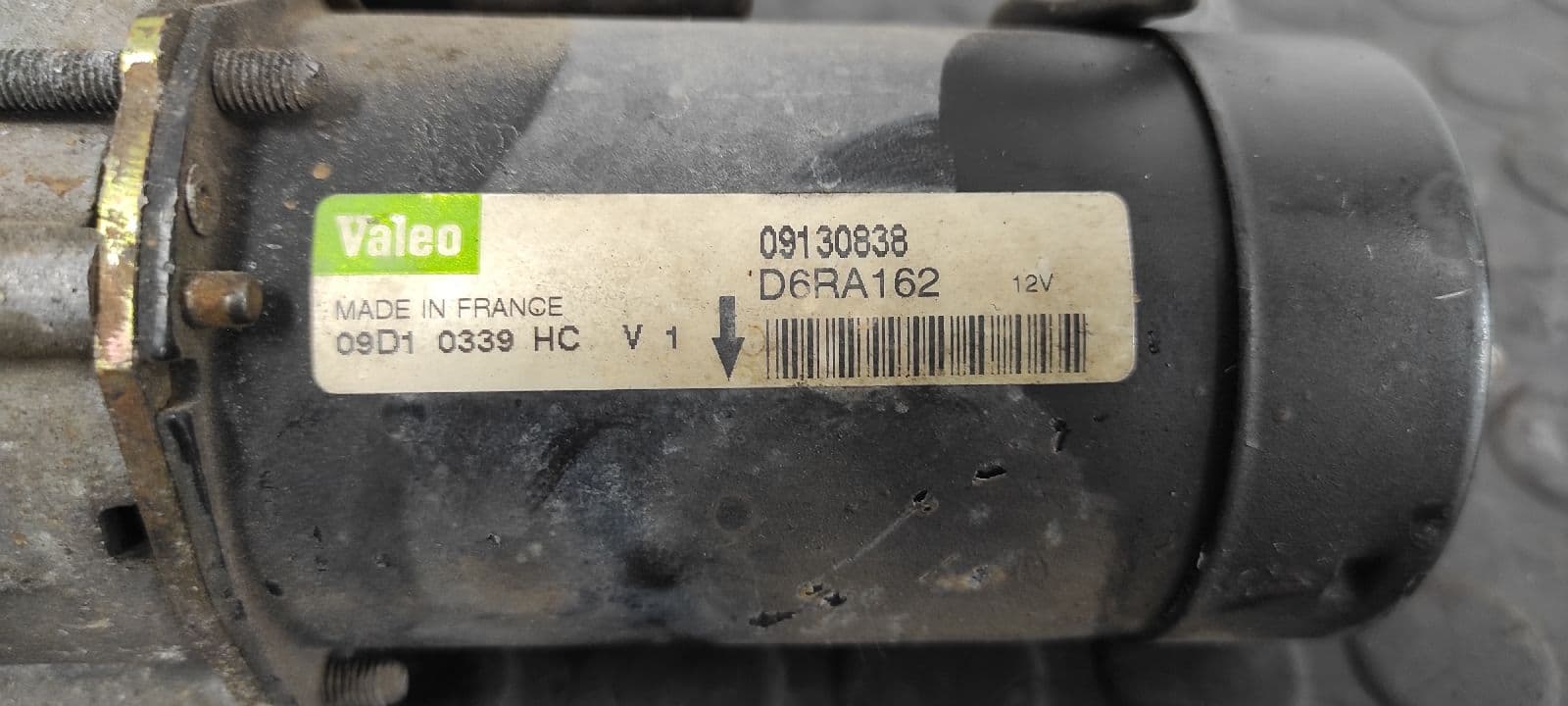Recambio de MOTOR ARRANQUE para OPEL AGILA 1.2 16V CAT (Z 12 XE / LW4) Z12XE referencia OEM IAM 09130838   - PLATA 6