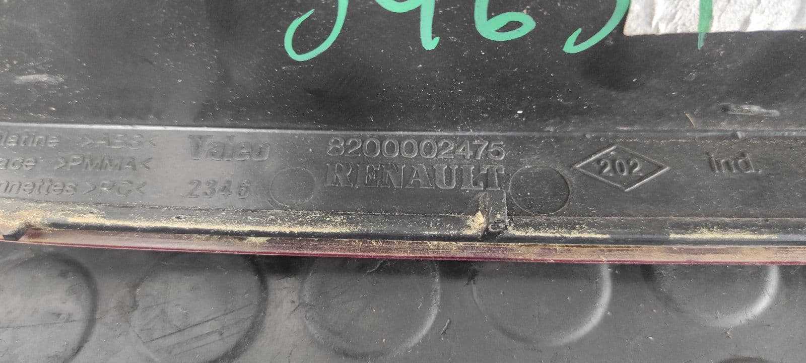 Recambio de PILOTO PORTON IZQUIERDO para RENAULT LAGUNA II (BG0) 1.9 dCi Diesel F9Q750 referencia OEM IAM 8200002475   - PLATA 4