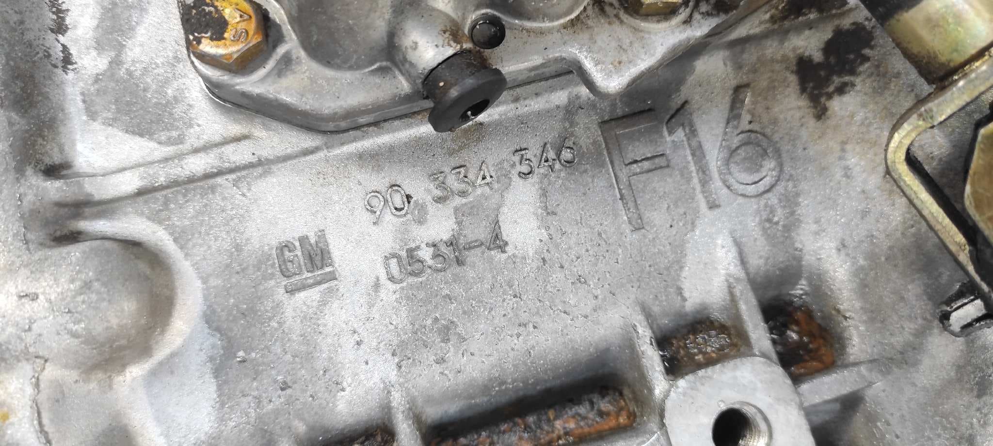 Recambio de CAJA CAMBIOS para OPEL CALIBRA 2.0 C20NE referencia OEM IAM 90334346   - GRIS 2