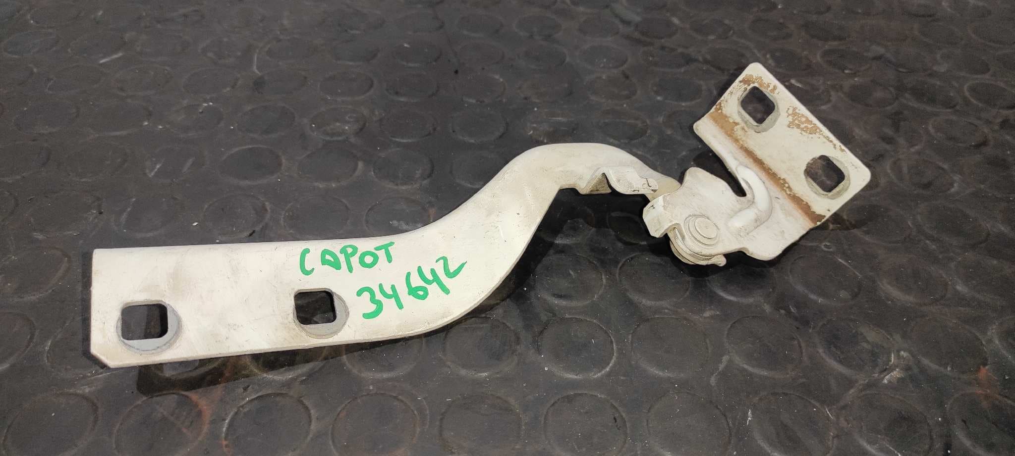 Recambio de BISAGRAS CAPOT  para PEUGEOT BOXER CAJA ABIERTA (BAT. 4035)(333/335)(2007 =>) HDi (335) 4HU referencia OEM IAM B986   - BLANCO 6