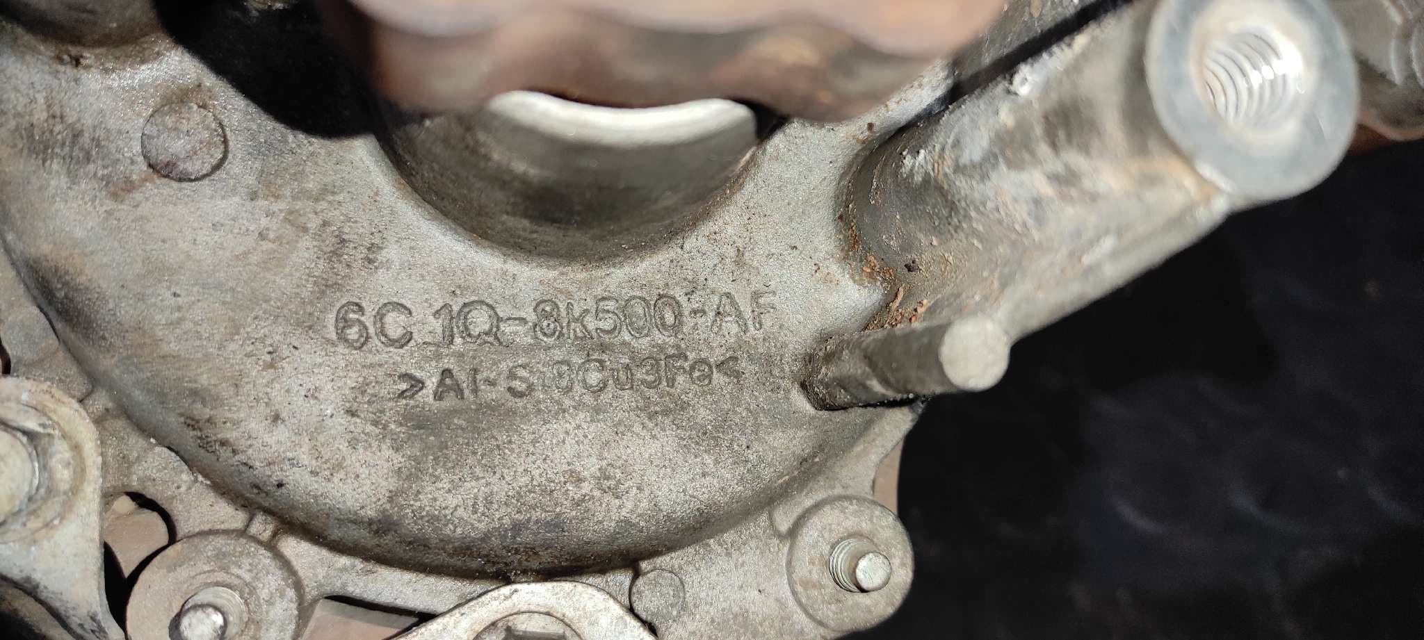 Recambio de BOMBA AGUA para PEUGEOT BOXER CAJA ABIERTA (BAT. 4035)(333/335)(2007 =>) 4HU referencia OEM IAM 6C1Q8K500AF   - BLANCO 6