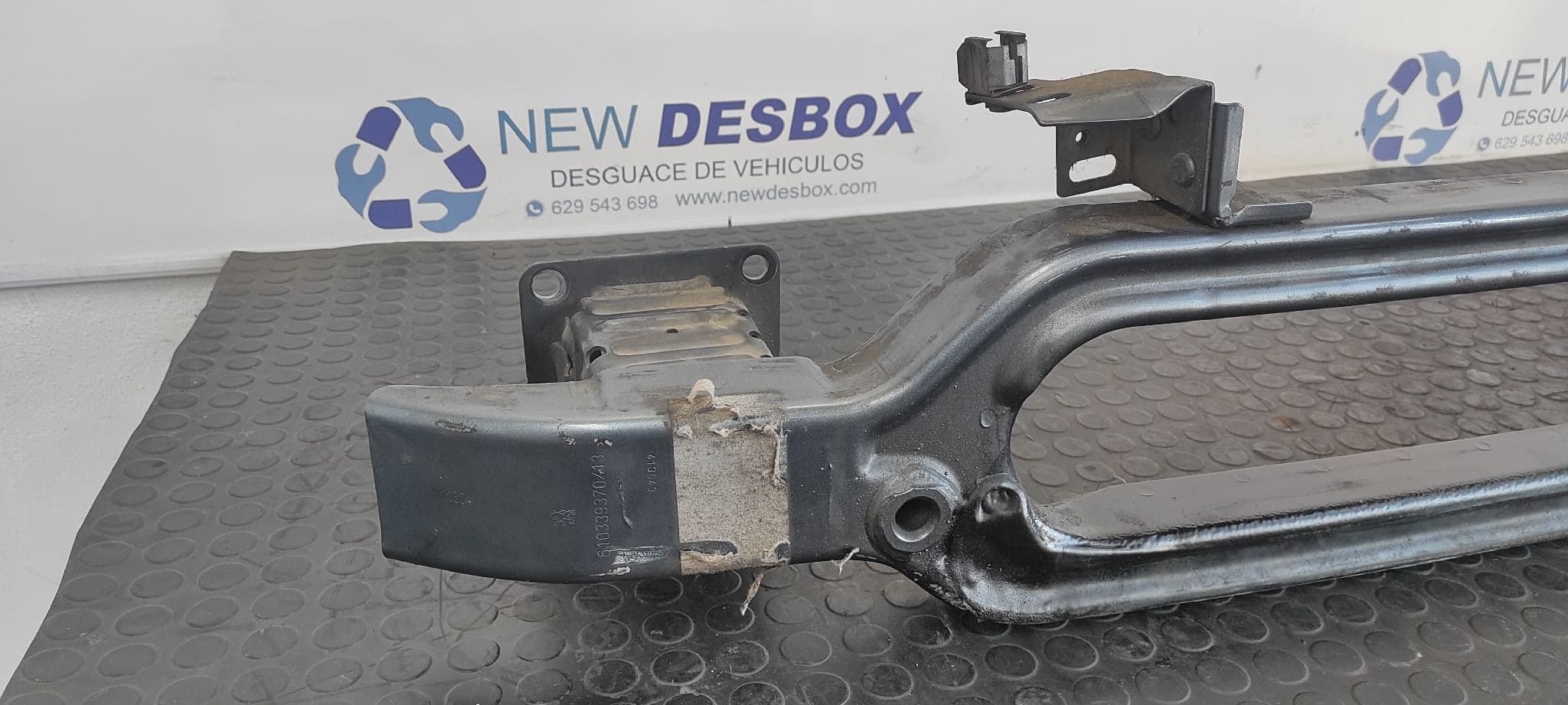 Recambio de REFUERZO PARAGOLPES DELANTERO para PEUGEOT 407 2.0 16V HDi FAP CAT (RHR / DW10BTED4) RHRDW10BTED4 referencia OEM IAM 61033937013   - GRIS 2