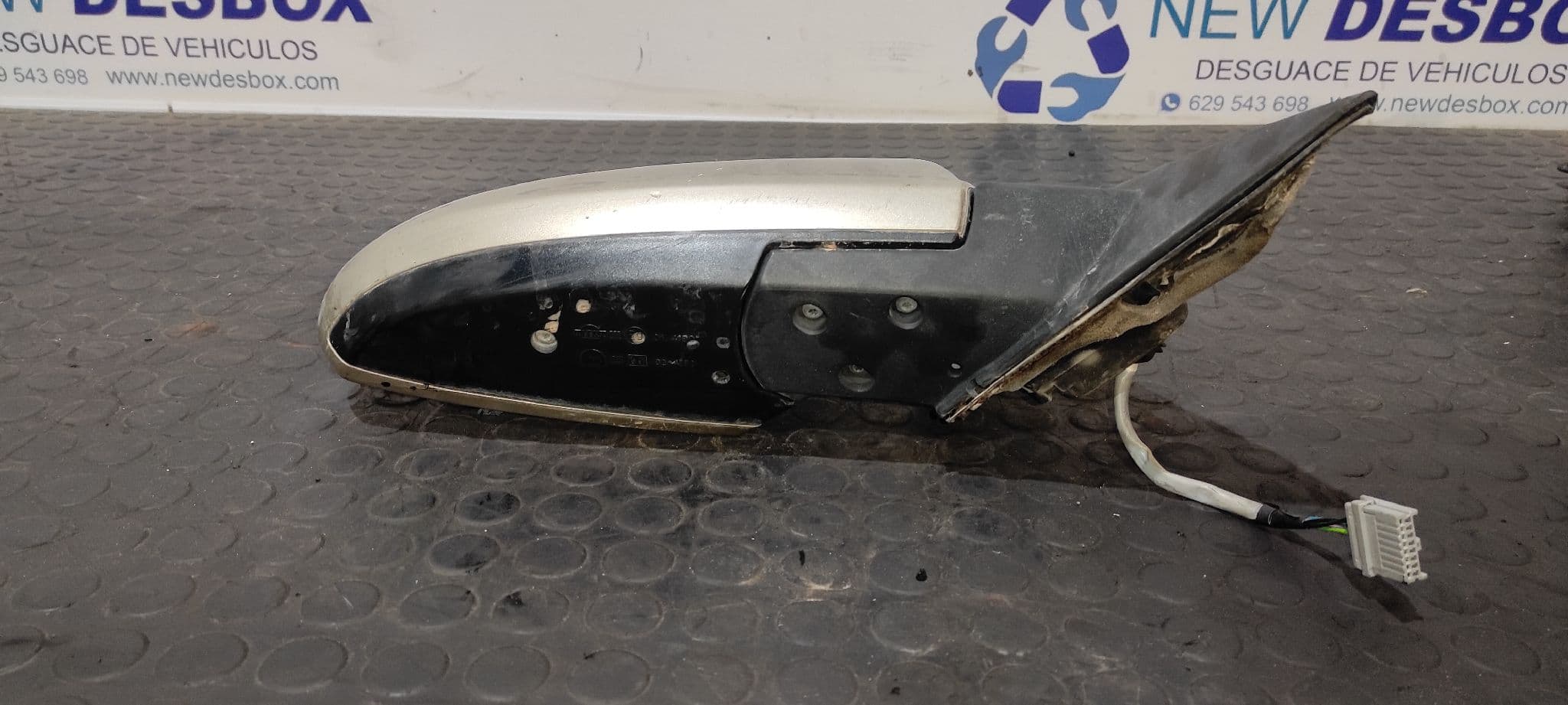 Recambio de RETROVISOR DERECHO para NISSAN PRIMERA BERLINA (P12) Acenta GA16DE referencia OEM IAM 96301AU466   - DORADO 4