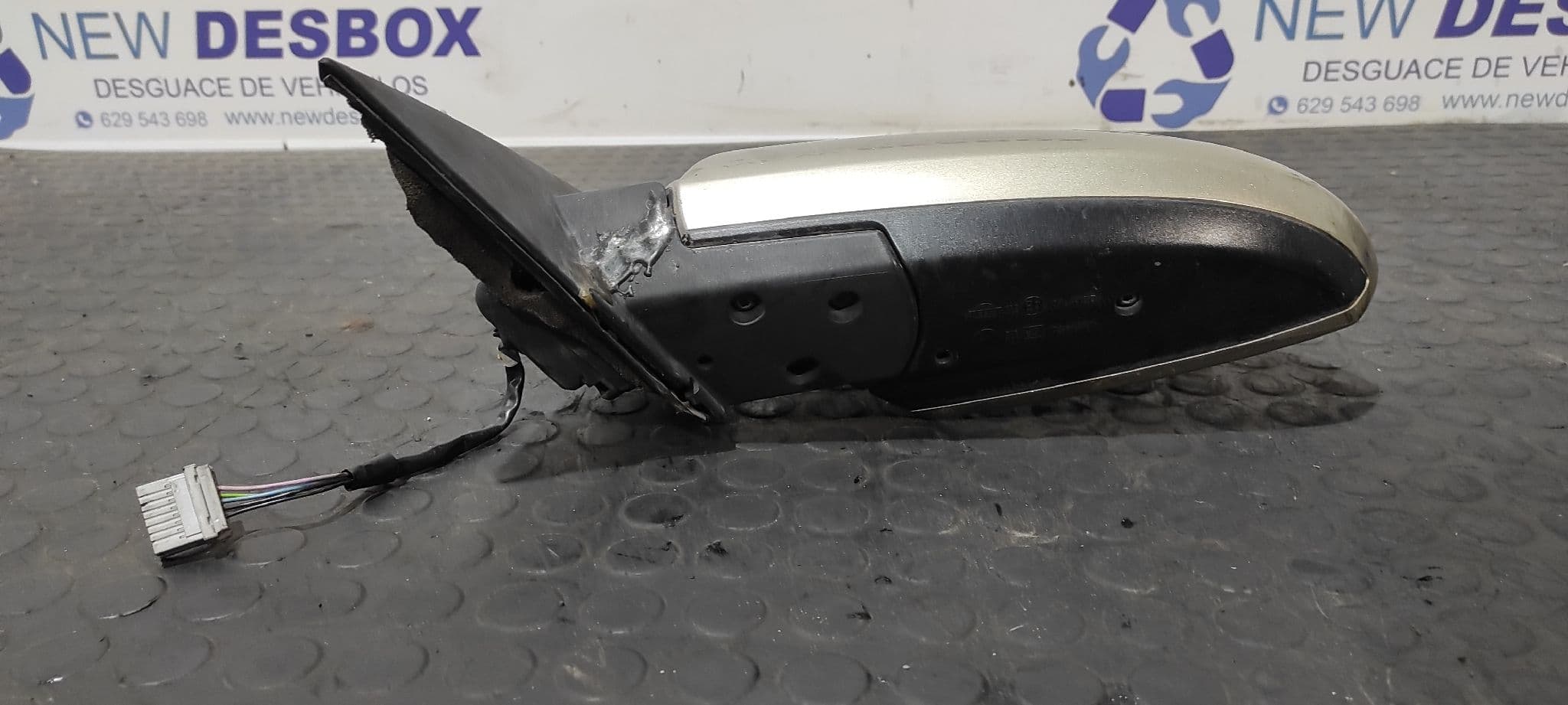 Recambio de RETROVISOR IZQUIERDO para NISSAN PRIMERA BERLINA (P12) Acenta GA16DE referencia OEM IAM 96302AU466   - DORADO 8