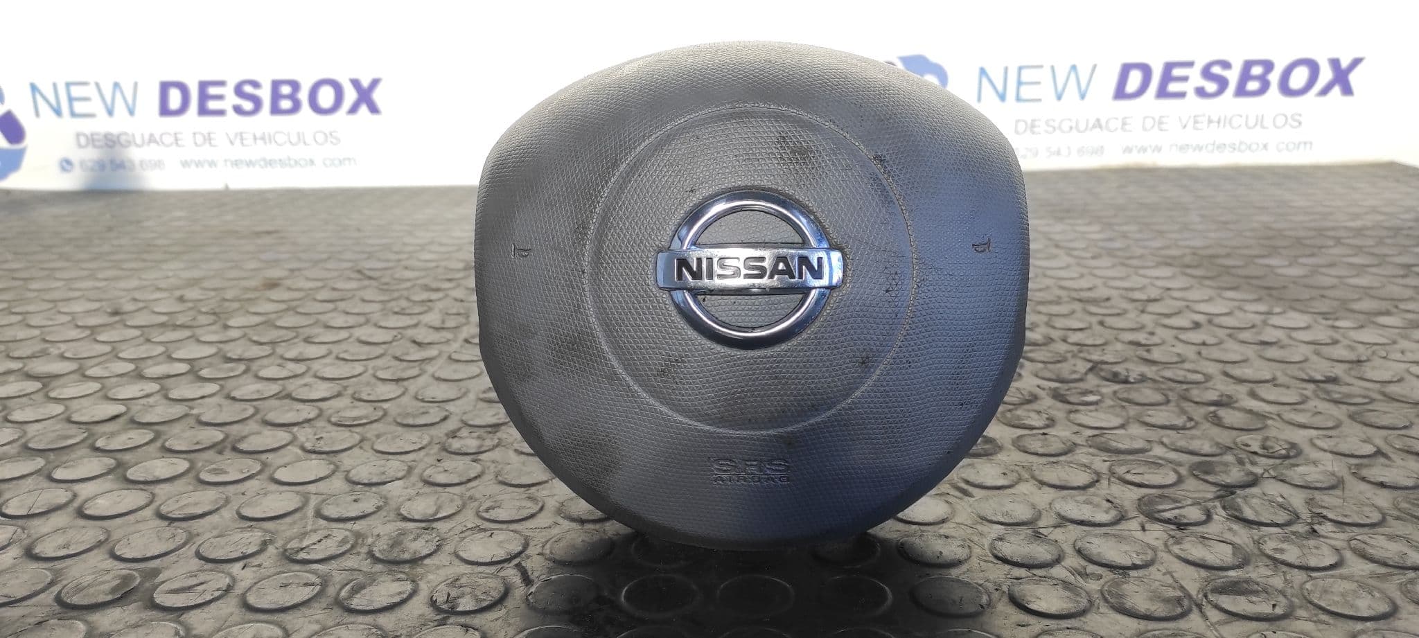 Recambio de AIRBAG DELANTERO IZQUIERDO para NISSAN MICRA (K12E) 1.2 CAT CR12DE referencia OEM IAM SGD04034214015   - ROJO
