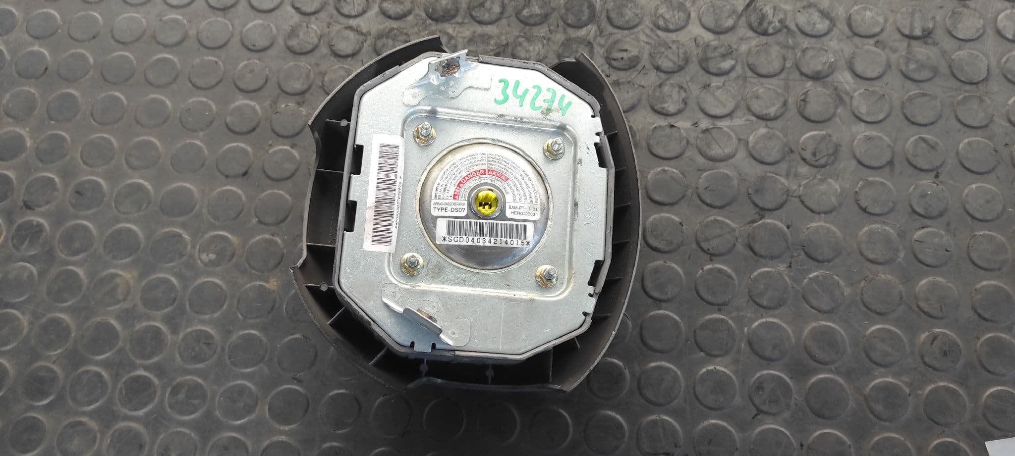 Recambio de AIRBAG DELANTERO IZQUIERDO para NISSAN MICRA (K12E) 1.2 CAT CR12DE referencia OEM IAM SGD04034214015   - ROJO 8