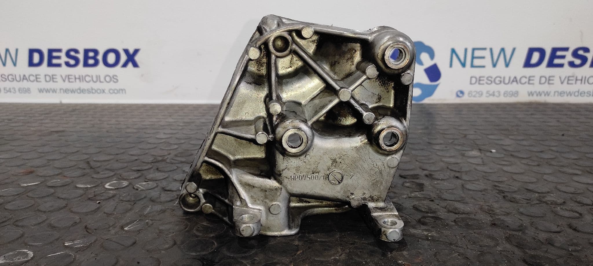 Recambio de SOPORTE MOTOR para BMW X3 (E83) 2.0 16V Diesel CAT 204D4D referencia OEM IAM 64557794614   - NEGRO 5