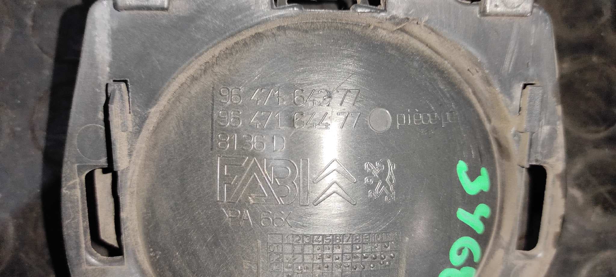 Recambio de MANETA INTERIOR DELANTERA DERECHA para CITROEN C2 1.4 KFVTU3JP referencia OEM IAM 9647164377   - GRIS 5