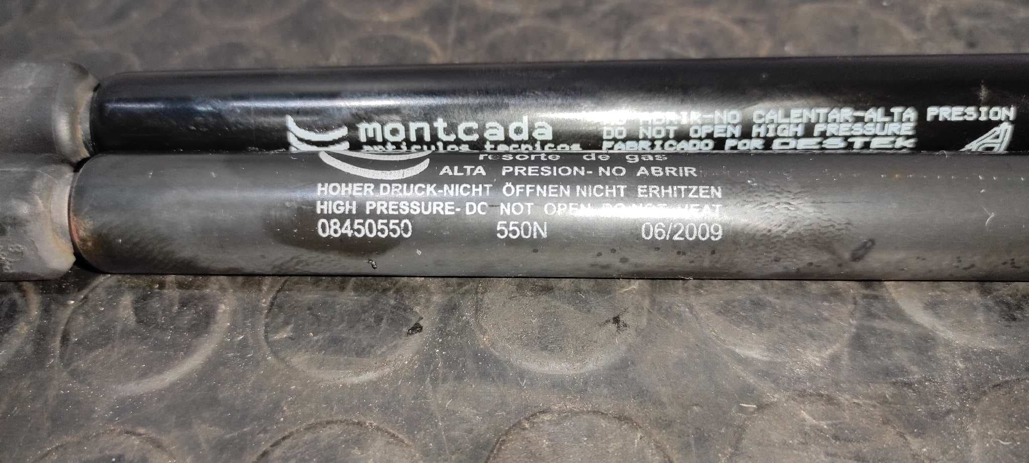 Recambio de AMORTIGUADORES MALETERO / PORTON para SKODA FABIA (6Y2/6Y3) 1.9 TDI ASY referencia OEM IAM 08450550   - BLANCO 2