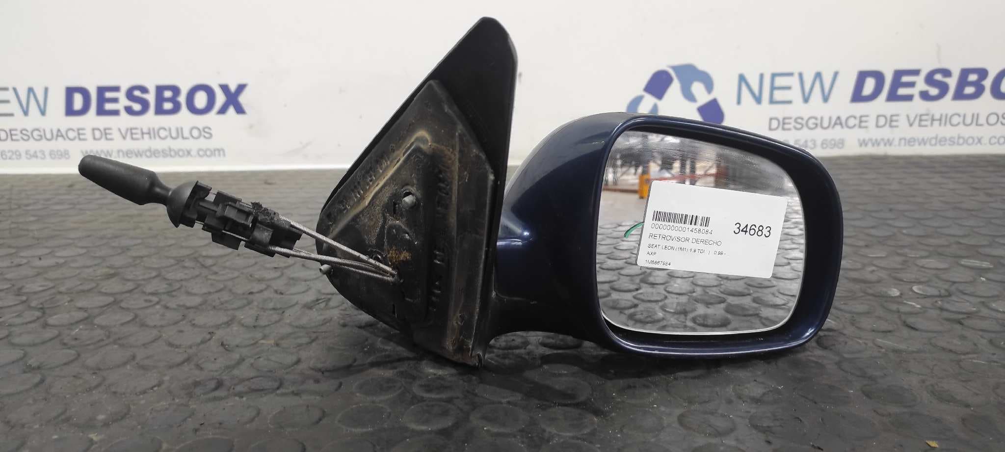 Recambio de RETROVISOR DERECHO para SEAT LEON (1M1) Stella AXP referencia OEM IAM    - BLANCO